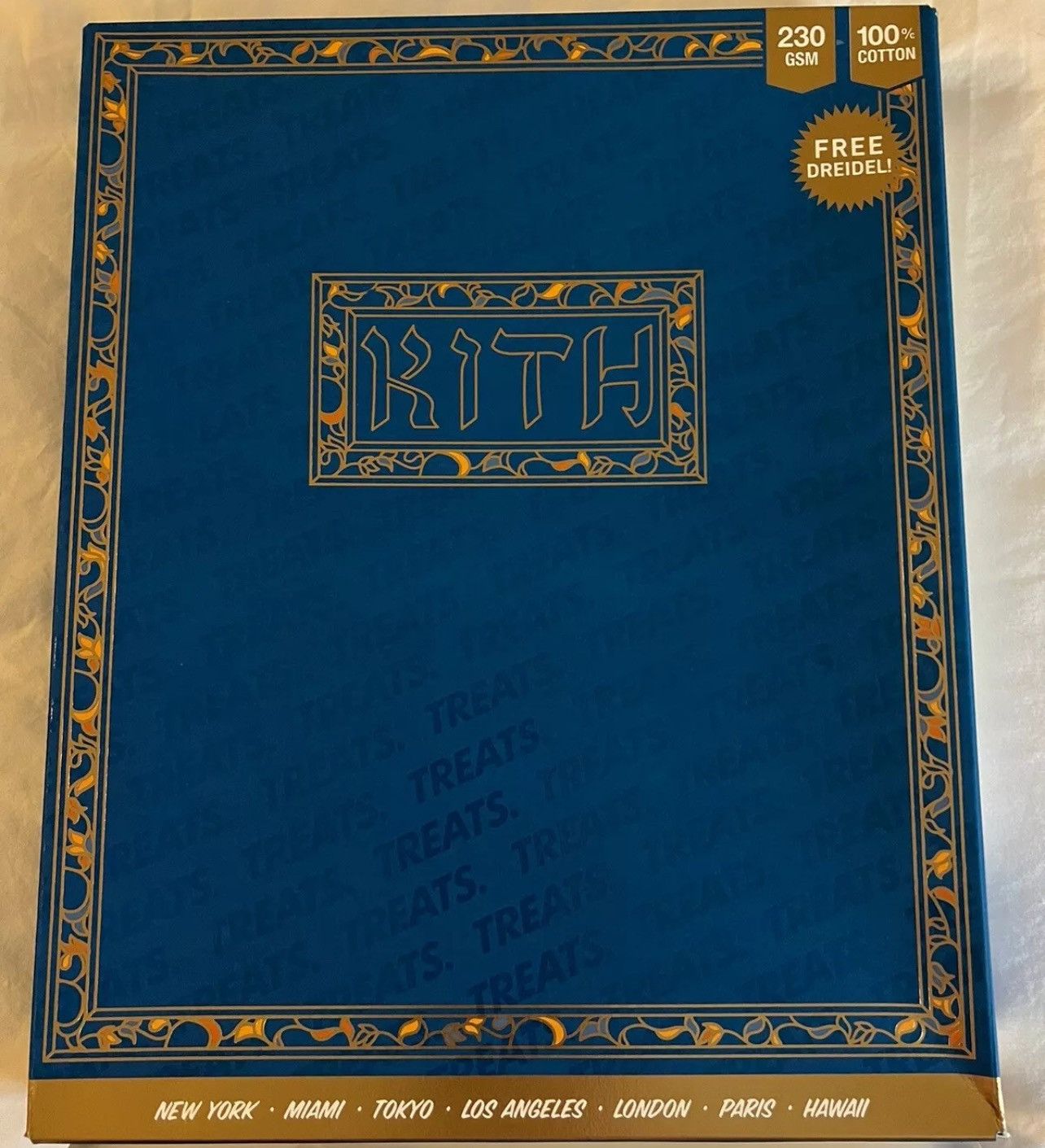Kith Kith Treats Hanukkah Shamash Tee Sandrift T-Shirt Size XXL Size US XXL / EU 58 / 5 - 3 Thumbnail