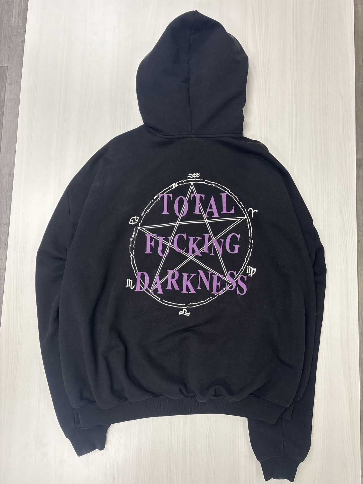 Vetements Vetements TFD Total Fucking Darkness Hoodie Homme XS