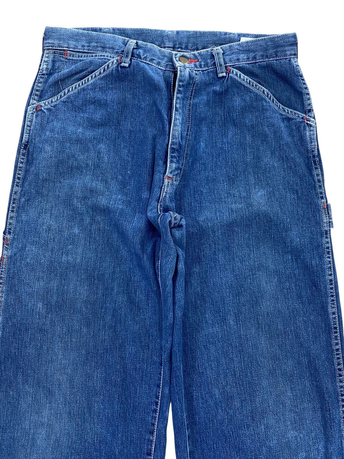 Wrangler Wrangler Brand Acid Blue Wash Style Baggy Jeans Size US 32 / EU 48 - 2 Thumbnail