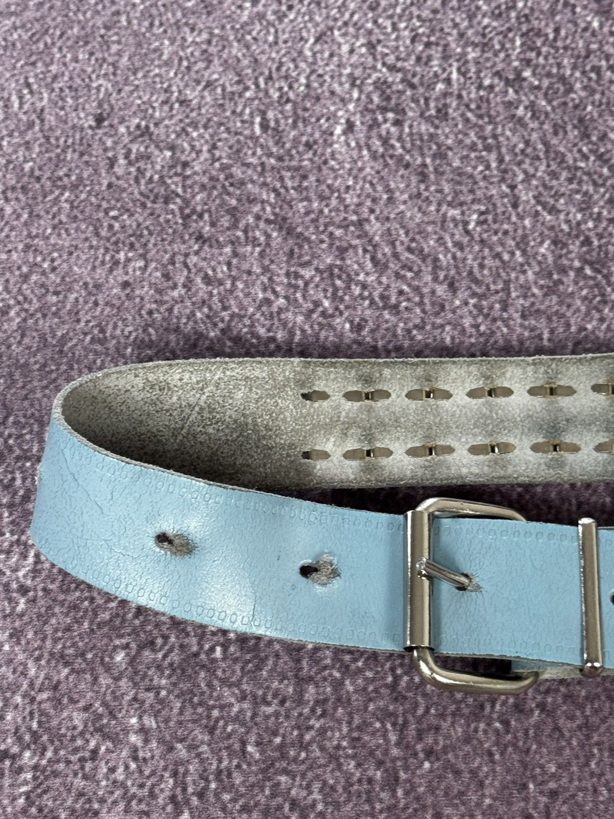 Japanese Brand Vintage Pyramid Studded Punk Belt Y2K Size ONE SIZE - 4 Thumbnail
