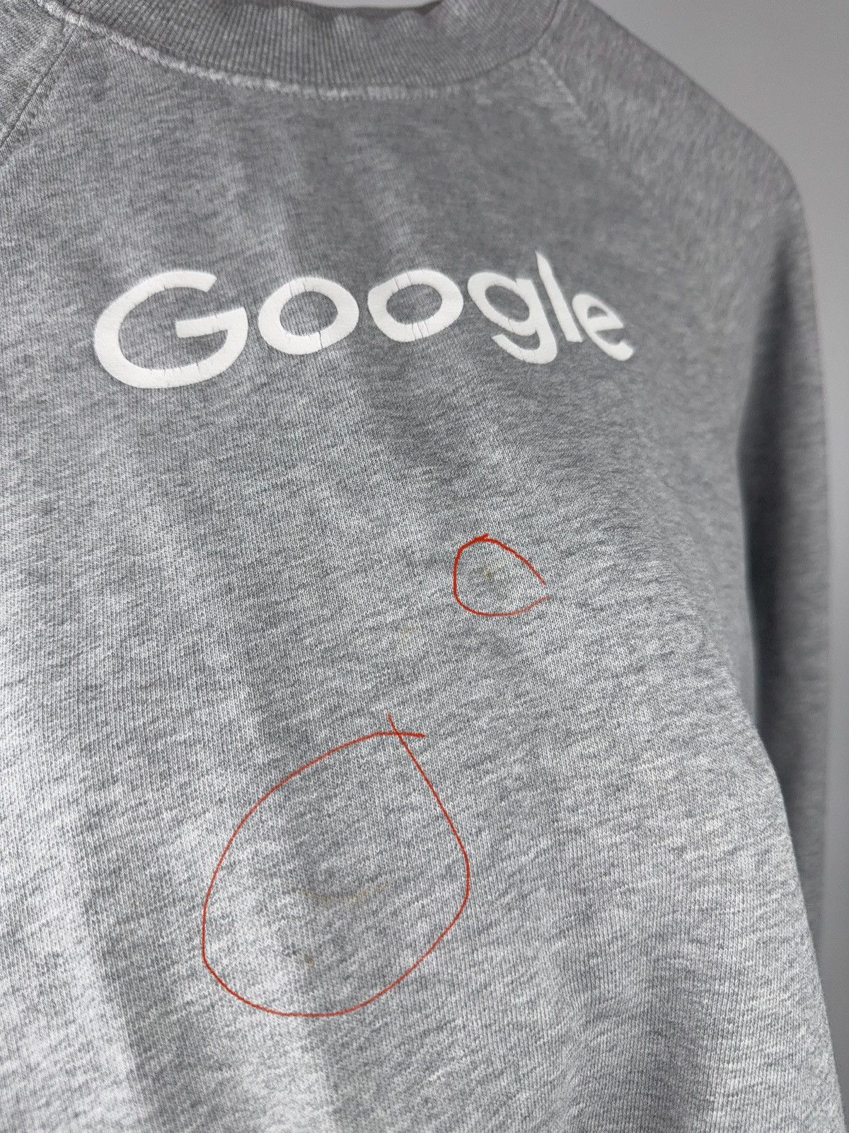 Vintage Merchandise Google Official Sweatshirt Grey Logo Crewneck Size US S / EU 44-46 / 1 - 5 Thumbnail