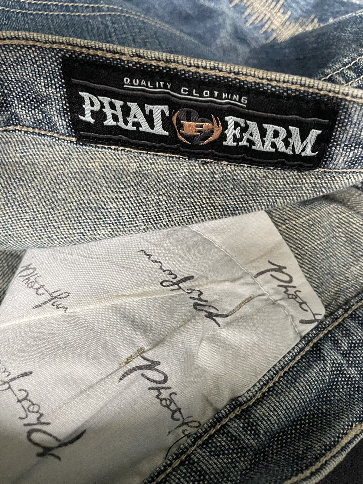 JNCO Vintage Phat Farm Baggy Jeans Size US 34 / EU 50 - 11 Thumbnail