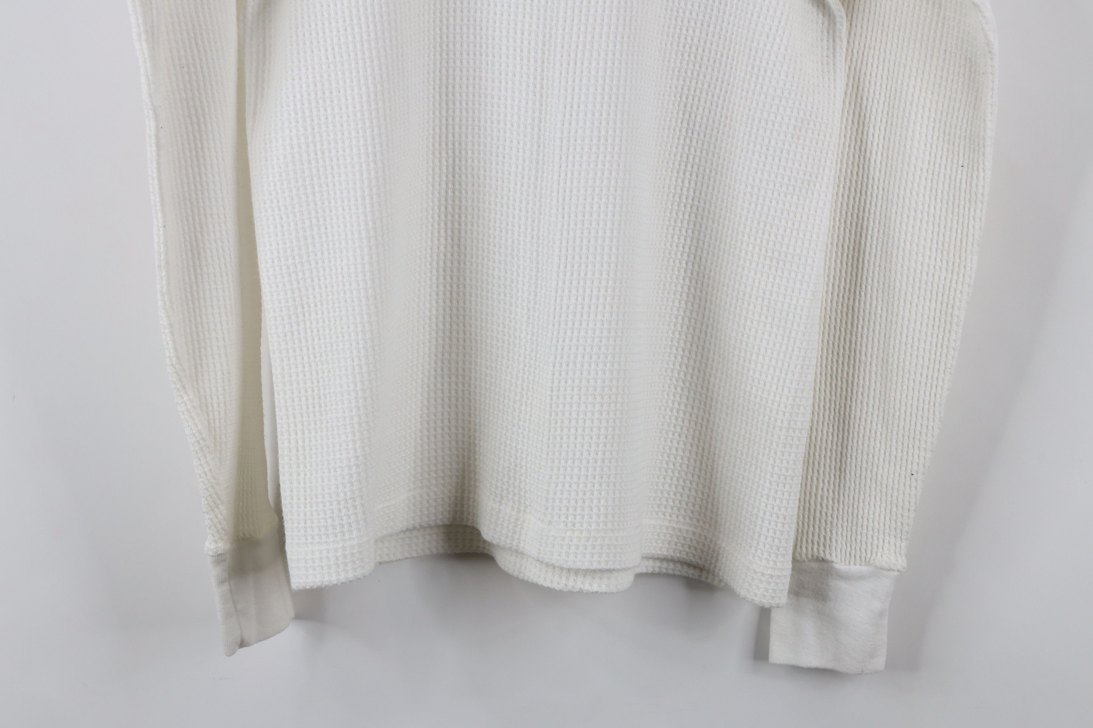 Vintage Vintage 70s Streetwear Waffle Knit Long Sleeve T-Shirt USA Size L / US 10 / IT 46 - 10 Thumbnail
