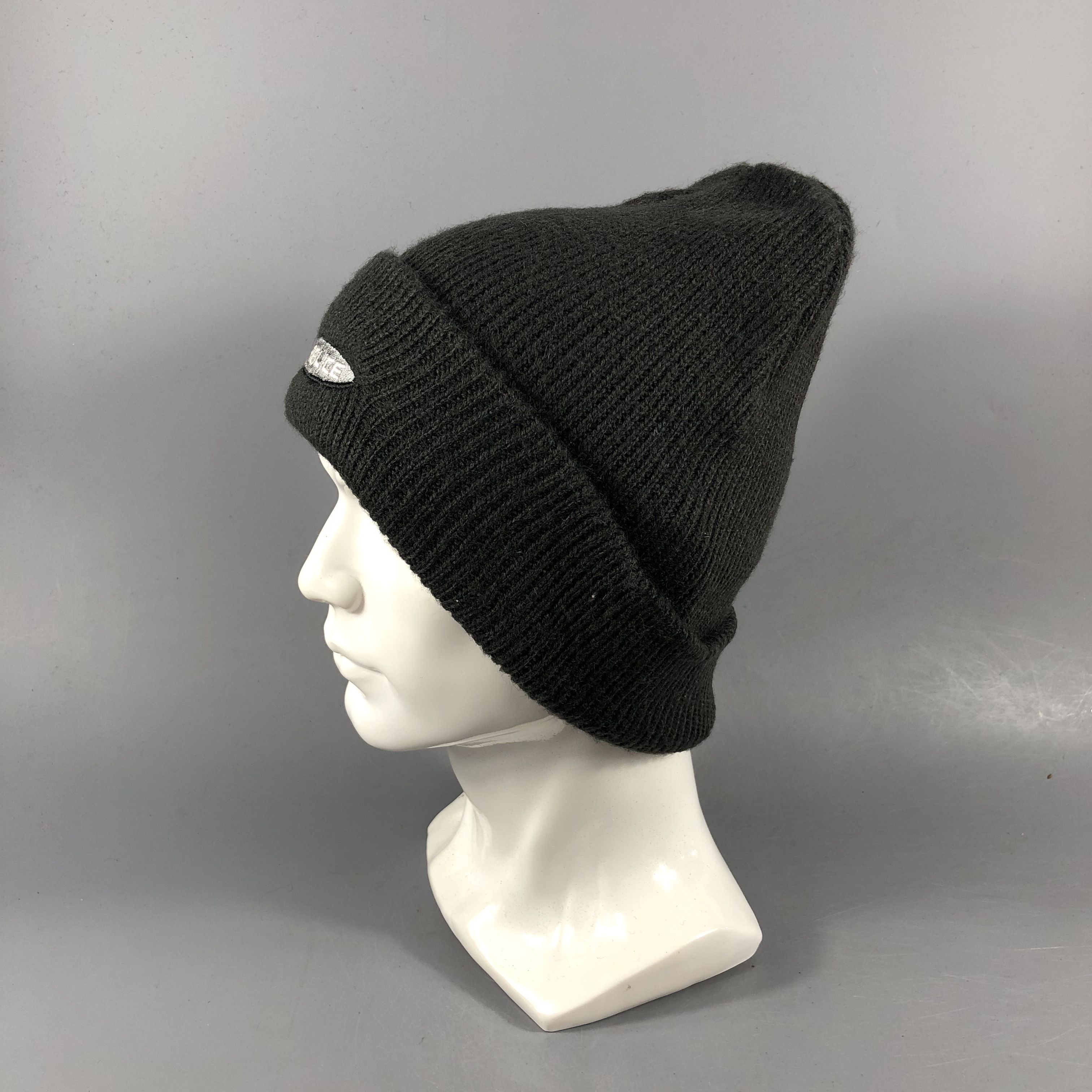 Vintage Fablice Japan Vintage Junior Wool Blend Beanie Black B957 Size ONE SIZE - 2 Thumbnail