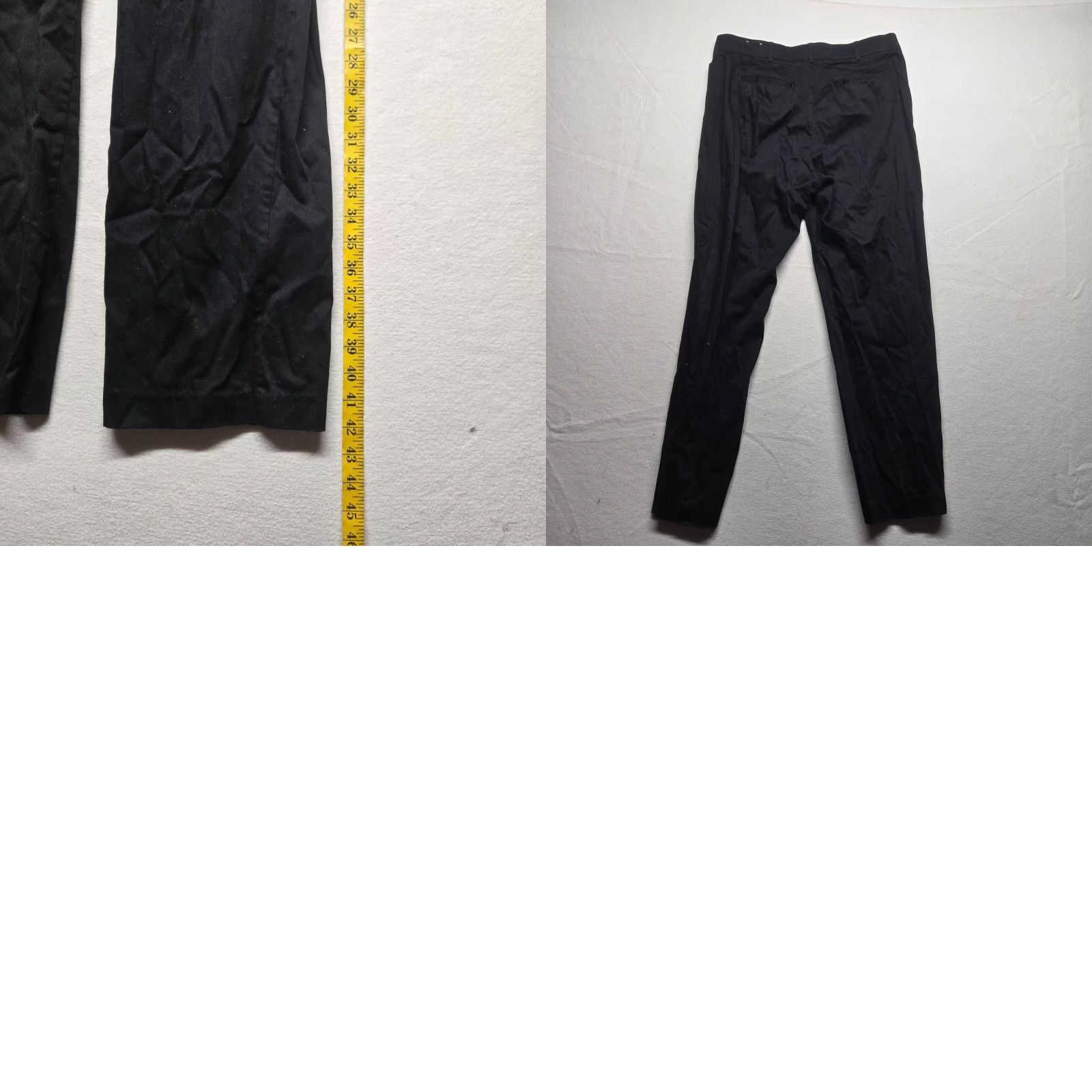 Vintage Kim Rogers Pants Dress Black 16 Adult Women Straight Front Belted Regular 16" Black Polyester Blend N/A Size 38" / US 16 / IT 52 - 8 Thumbnail