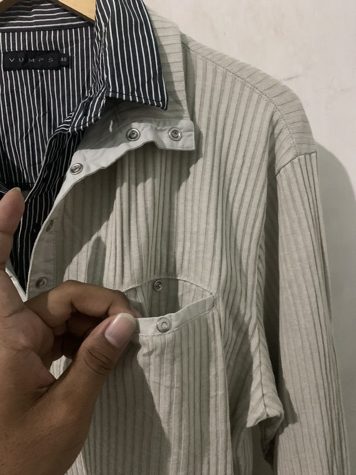 Japanese Brand Japanese Gothic Double Layer Long Sleeve Vumps LGB Style Size US L / EU 52-54 / 3 - 12 Thumbnail