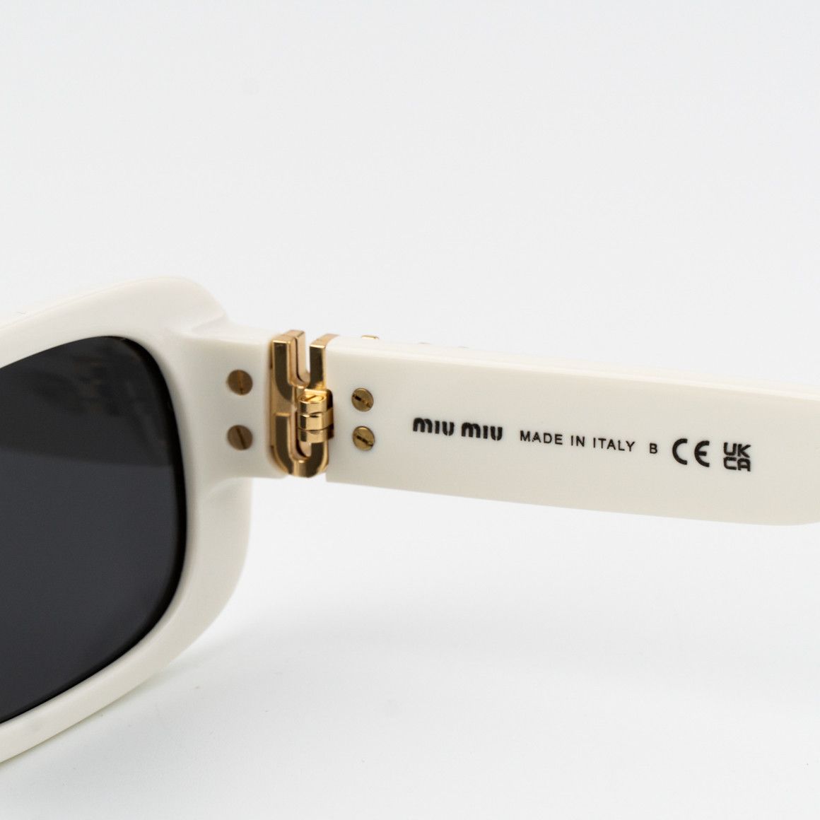 Miu Miu NEW Miu Miu MU08ZS 1425S0 GLIMPSE Rectangle Women Sunglasses Size ONE SIZE - 9 Thumbnail
