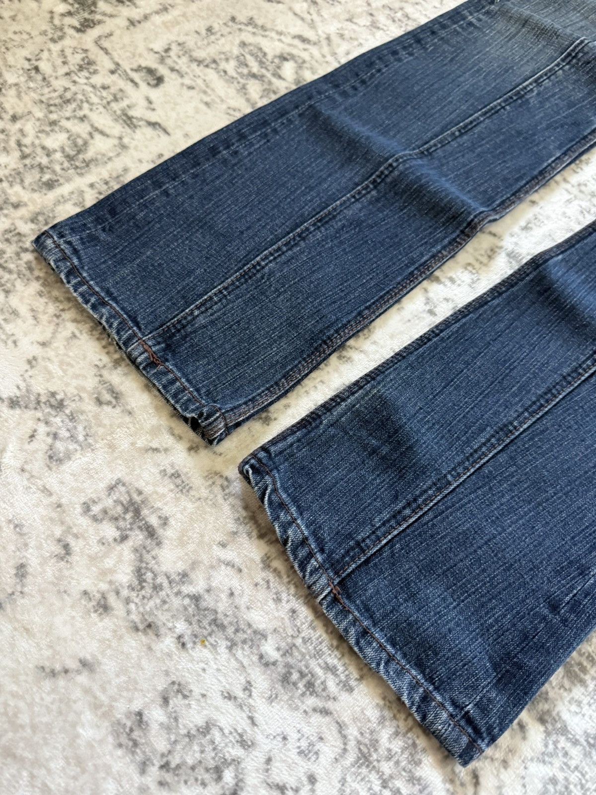 Japanese Brand Hideaways Nicole Japan Paneled Aztec Jeans Size US 30 / EU 46 - 7 Thumbnail