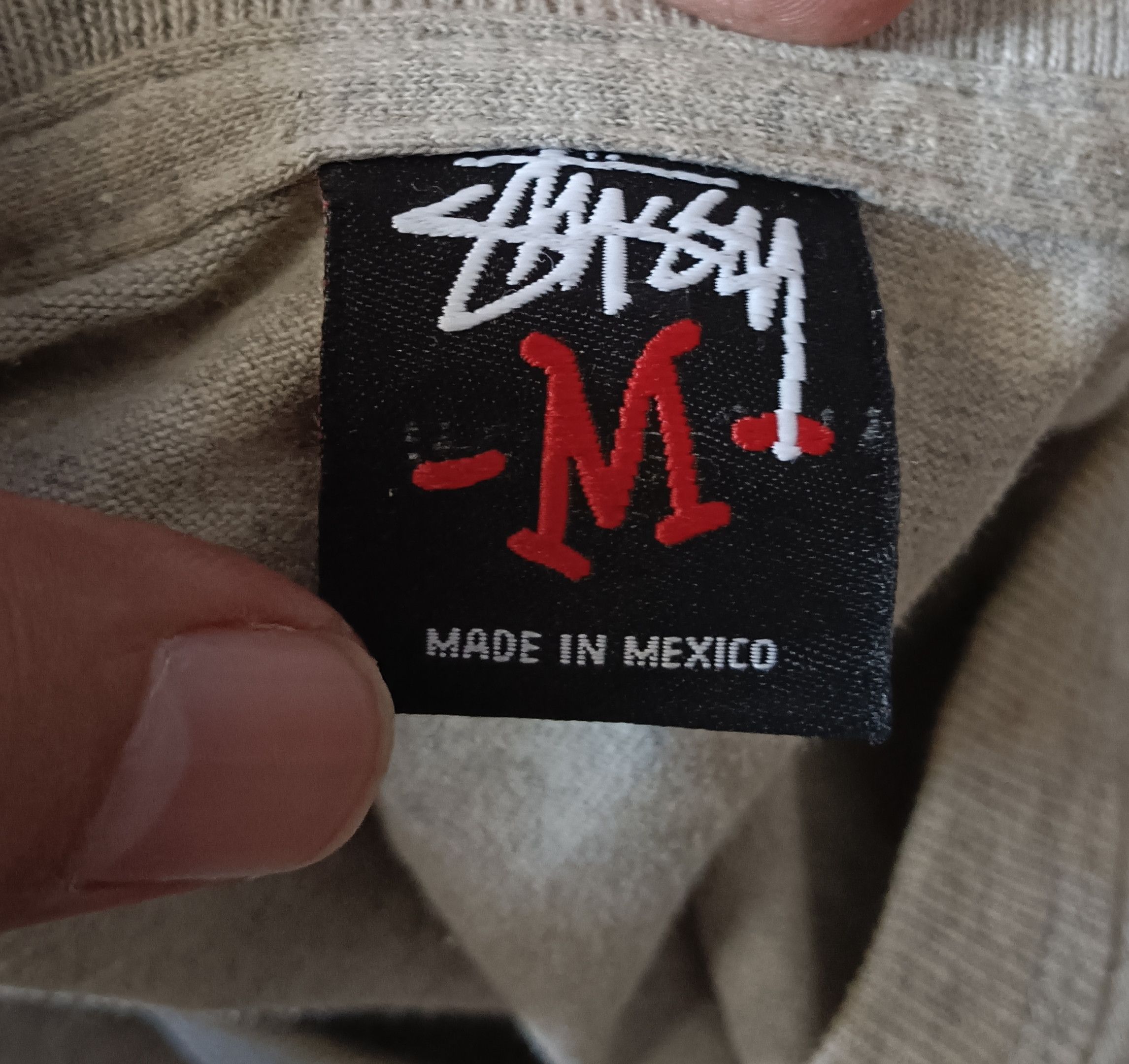 Stussy STUSSY Long Sleeve T-shirt Size M Made in Mexico Size US M / EU 48-50 / 2 - 2 Thumbnail