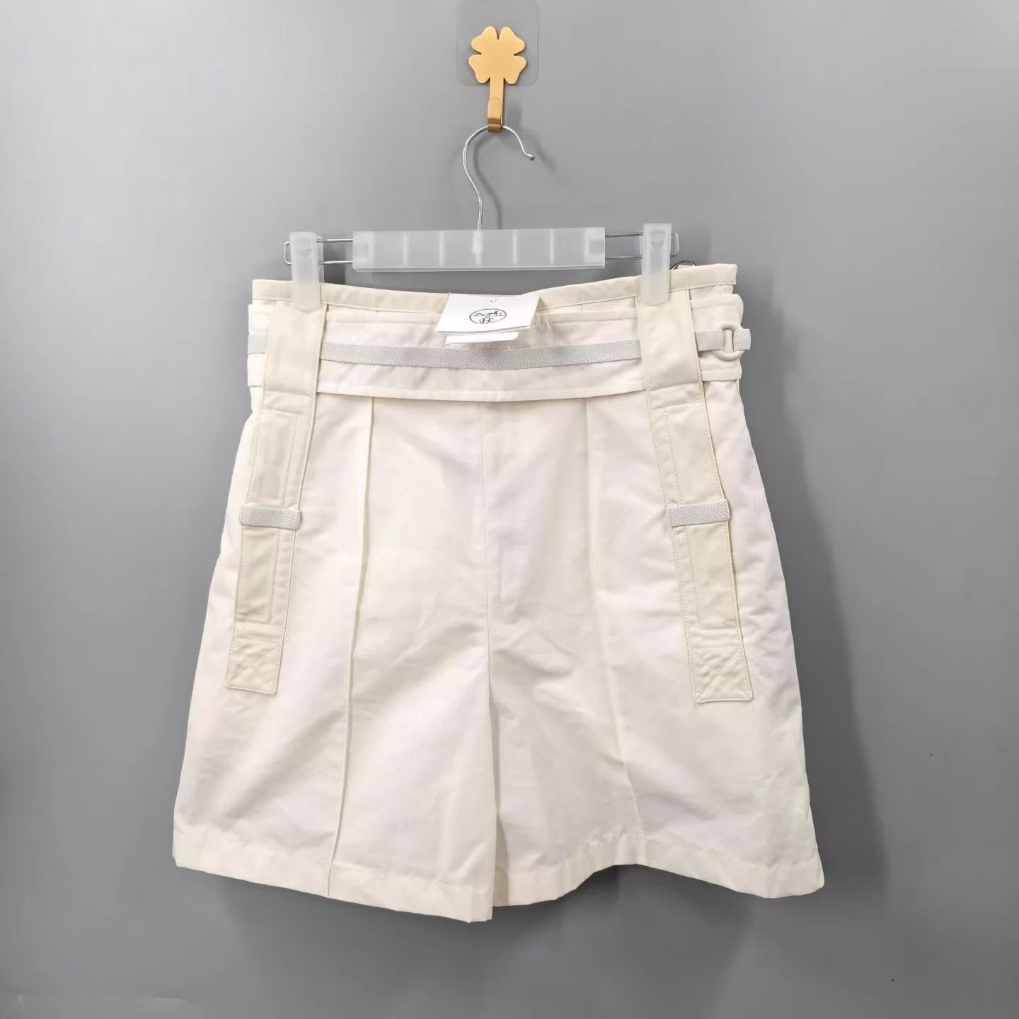 Hermes Hermes Belt Logo Shorts 38 Size 27" / US 4 / IT 40 - 1 Thumbnail