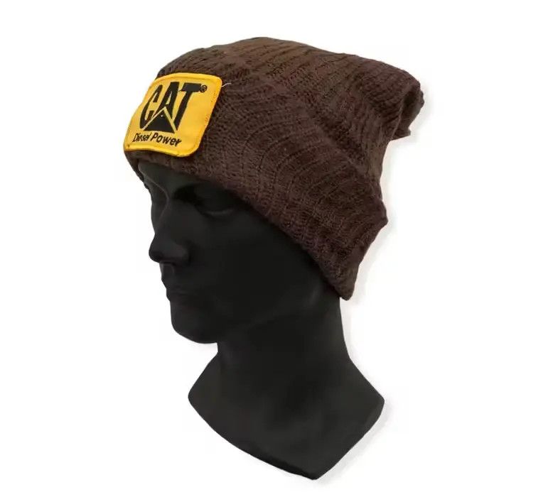 Caterpillar × Vintage Vintage Caterpillar Big Logo beanie Size ONE SIZE - 2 Thumbnail