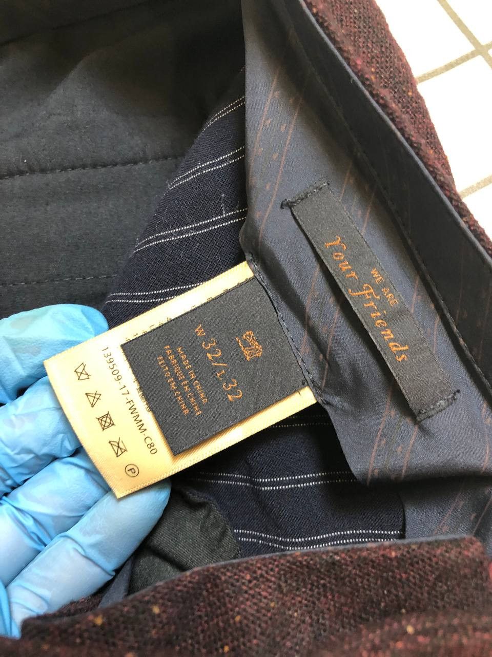 Scotch & Soda Scotch & Soda Vintage Vintage Avant-Garde Faded Pants Size US 32 / EU 48 - 12 Thumbnail