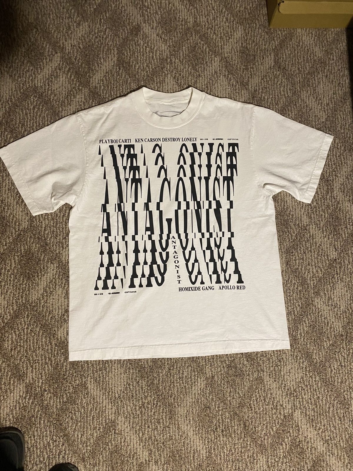 Playboi Carti Playboi Carti Antagonist 2.0 shirt Size US XL / EU 56 / 4 - 1 Thumbnail