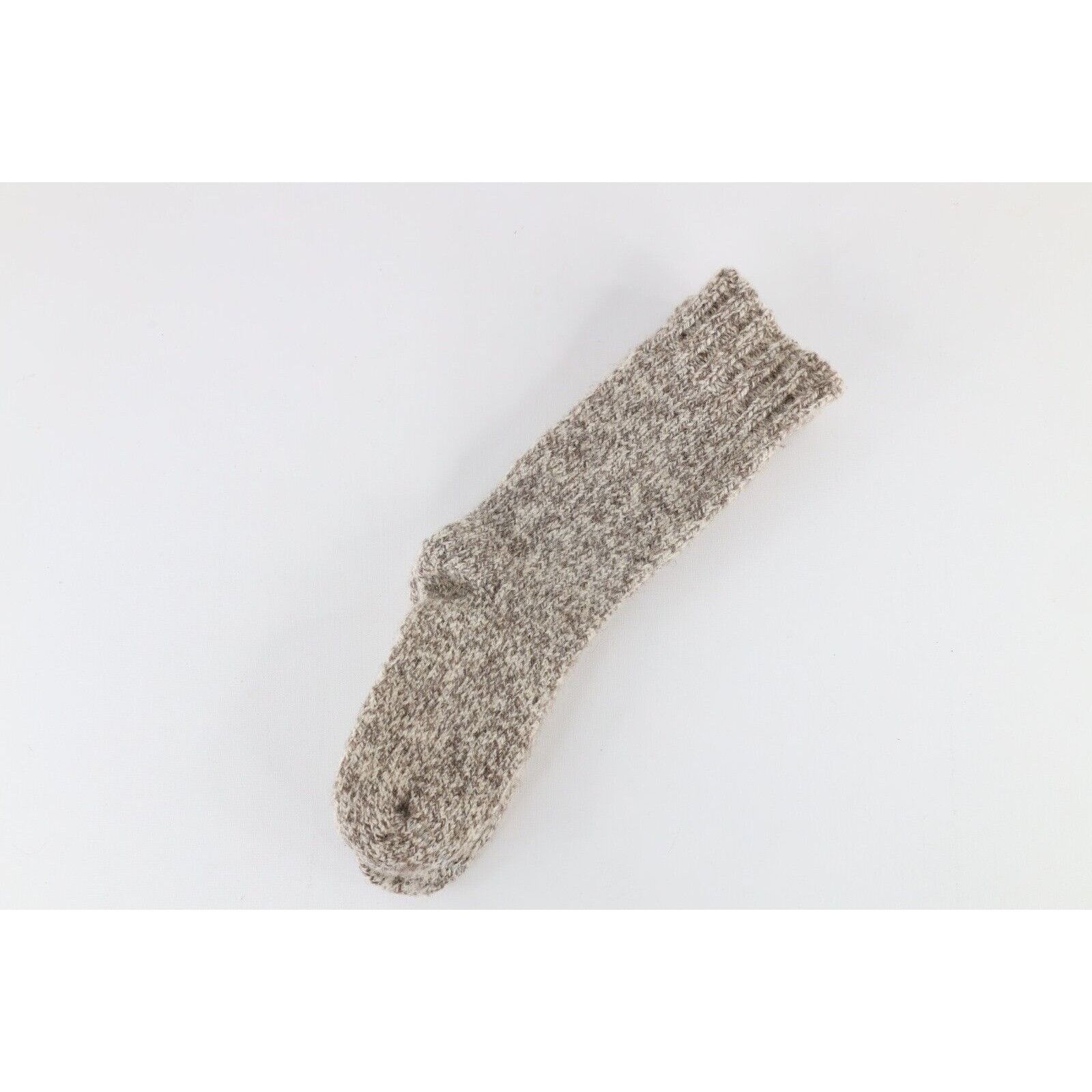 Vintage Vintage 70s Wool Knit Hiking Mountain Boot Socks Size ONE SIZE - 5 Thumbnail