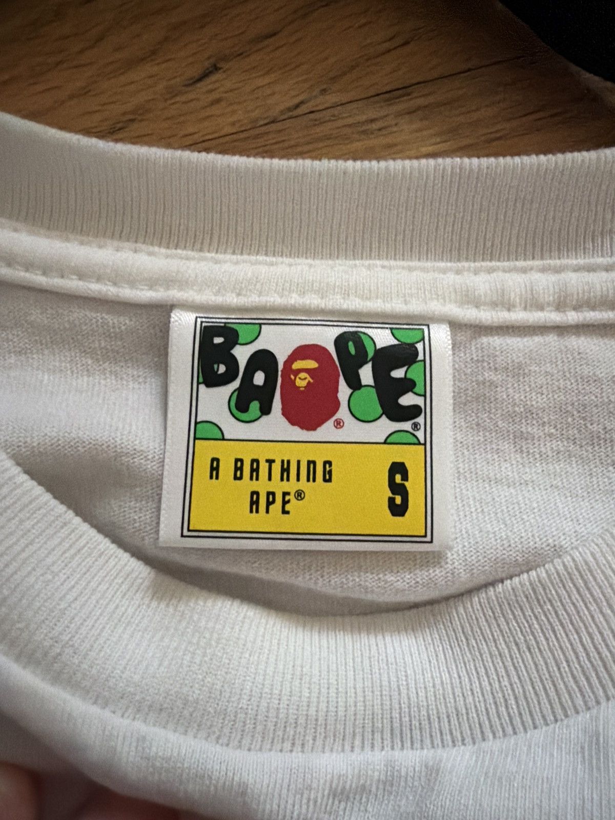 Bape EXCLUSIVE BAPE New Jersey White Tee Size US S / EU 44-46 / 1 - 3 Thumbnail