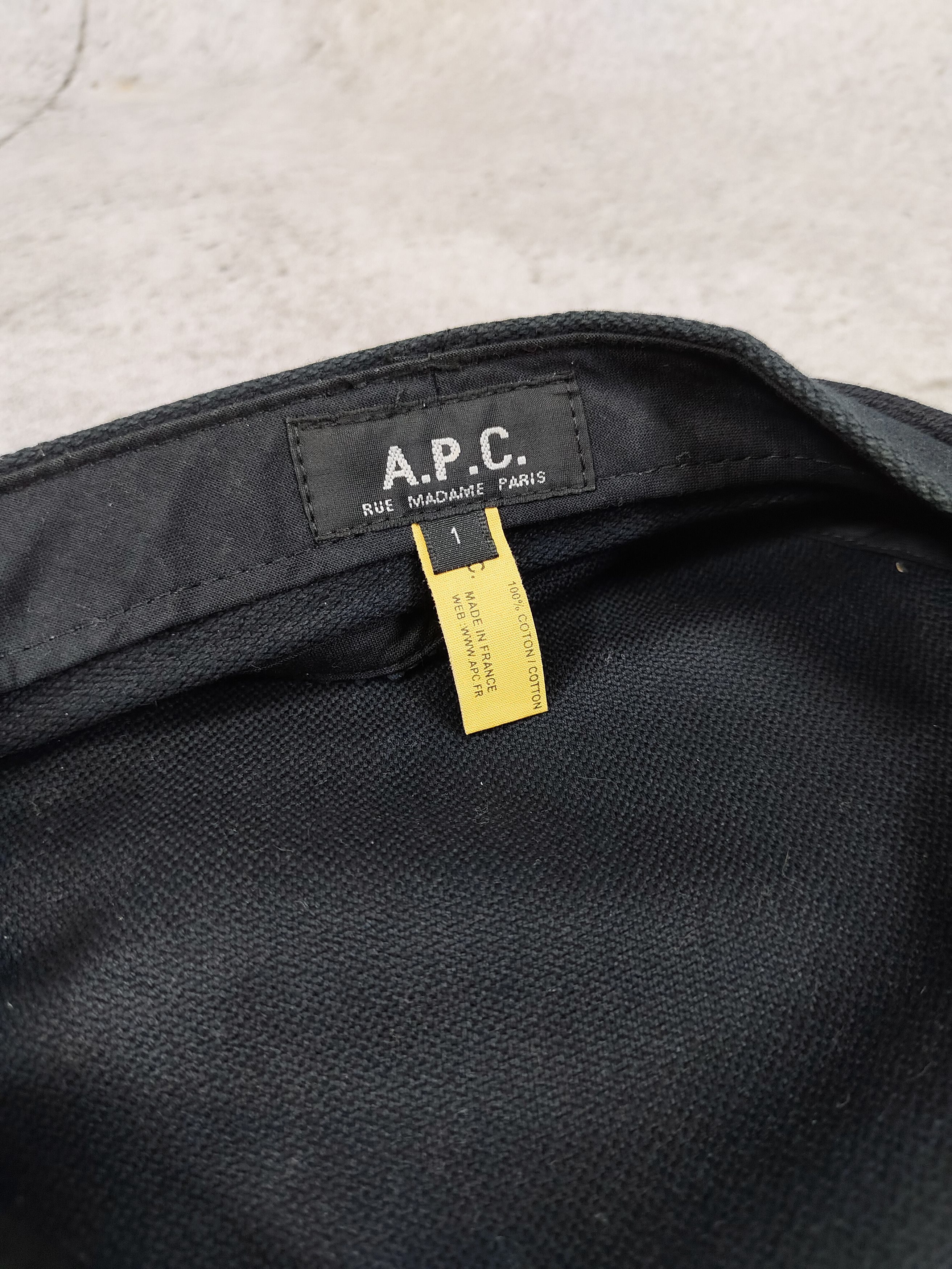 A.P.C. A.P.C- Casual Workwear Mariner Breton Navy Fisherman Cap Size ONE SIZE - 9 Thumbnail