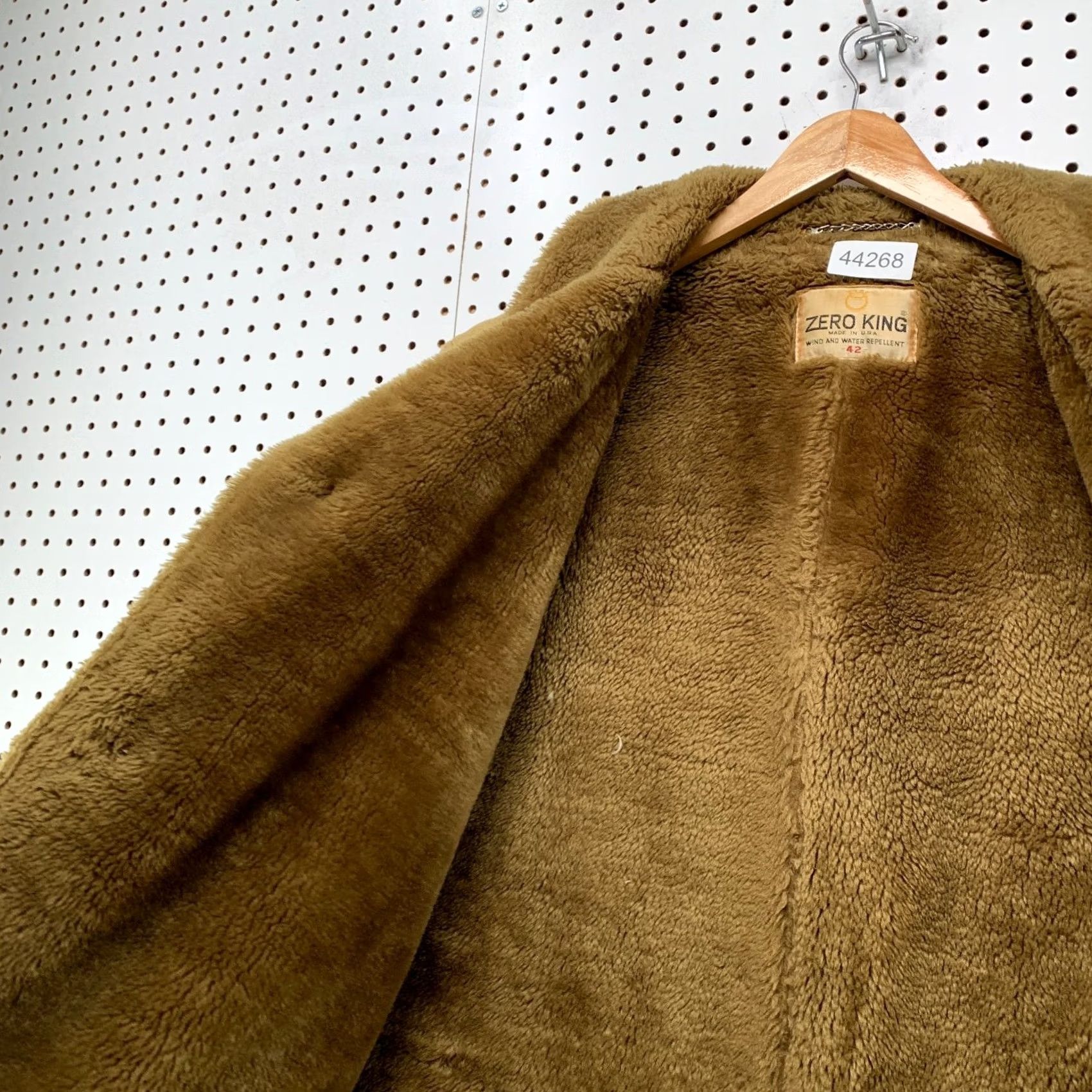 Marlboro VINTAGE Zero King Wool Coat Mens 42 Brown Wind Water Repellent Marlboro Man USA Coat Mens 42 Brown Wool Black? Size US XS / EU 42 / 0 - 6 Thumbnail