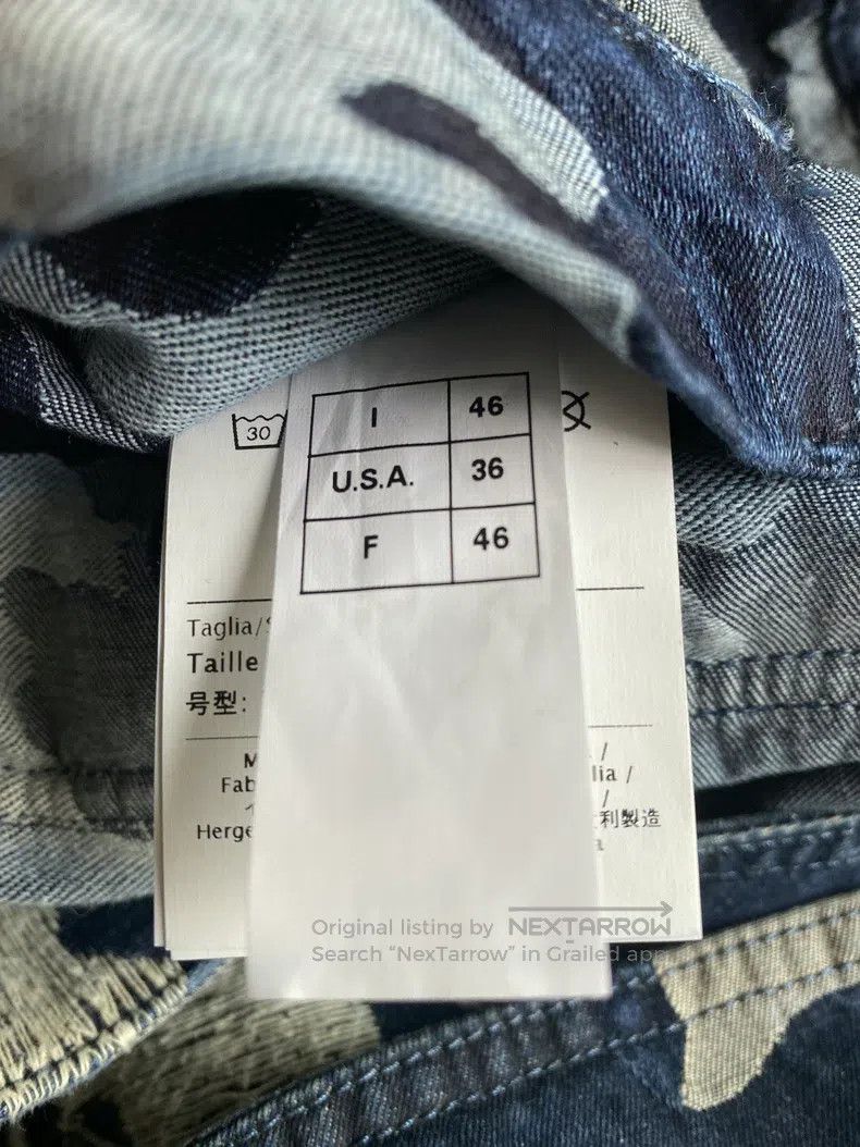 Valentino Valentino Camouflage denim shirt jacket Size US XL / EU 56 / 4 - 6 Thumbnail