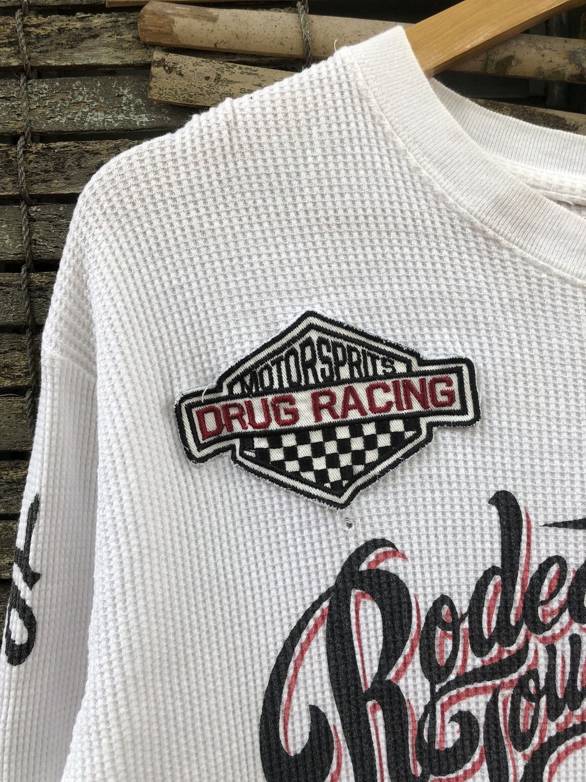 If Six Was Nine Vintage RARE Bullet Noise X BonneVille Riders Longsleeve Tee Size US M / EU 48-50 / 2 - 14 Thumbnail