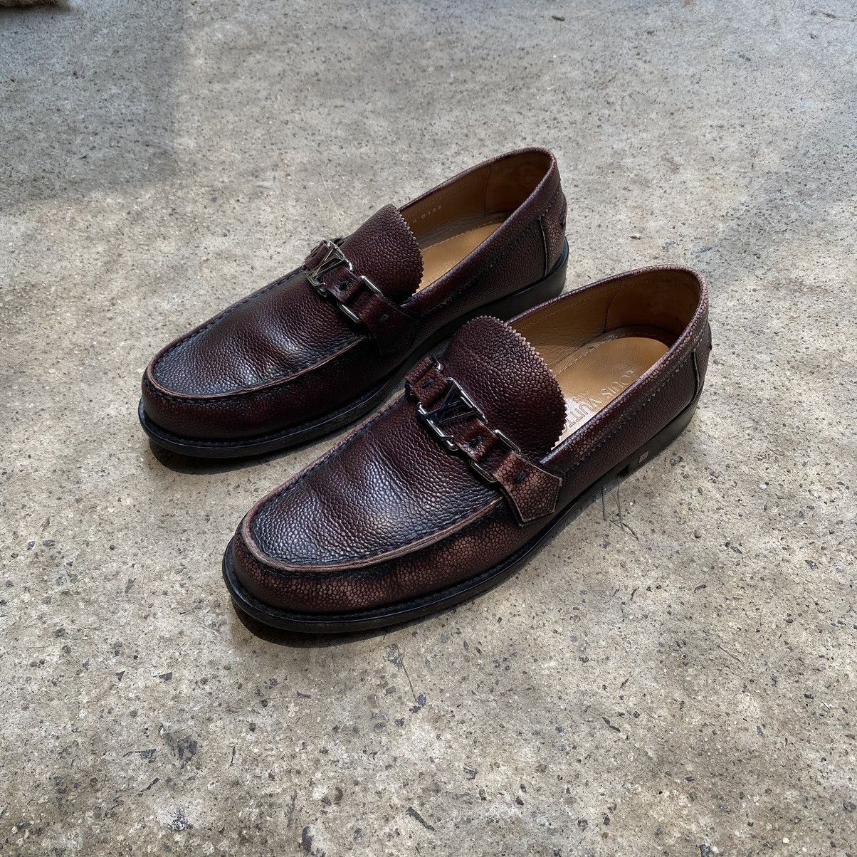 Louis Vuitton Major Loafers Brown Size US 7 / EU 40 - 1 Thumbnail