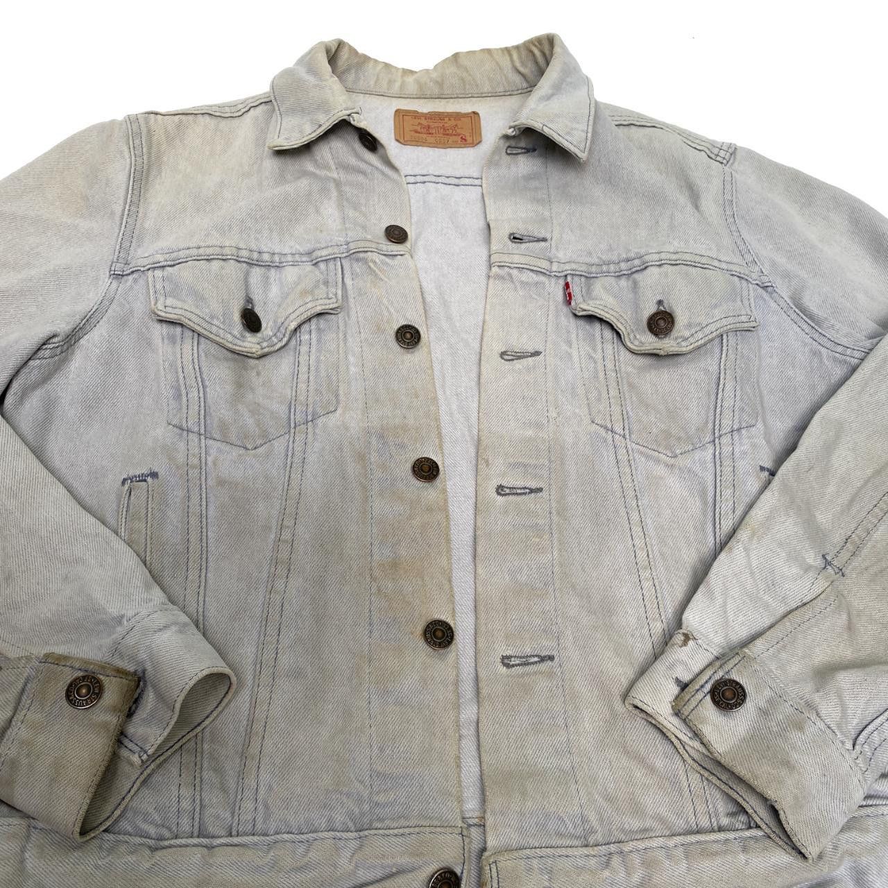 Levi's × Vintage 90s Levi Strauss Light Wash Denim Jacket 70506-0257 Size US S / EU 44-46 / 1 - 4 Thumbnail