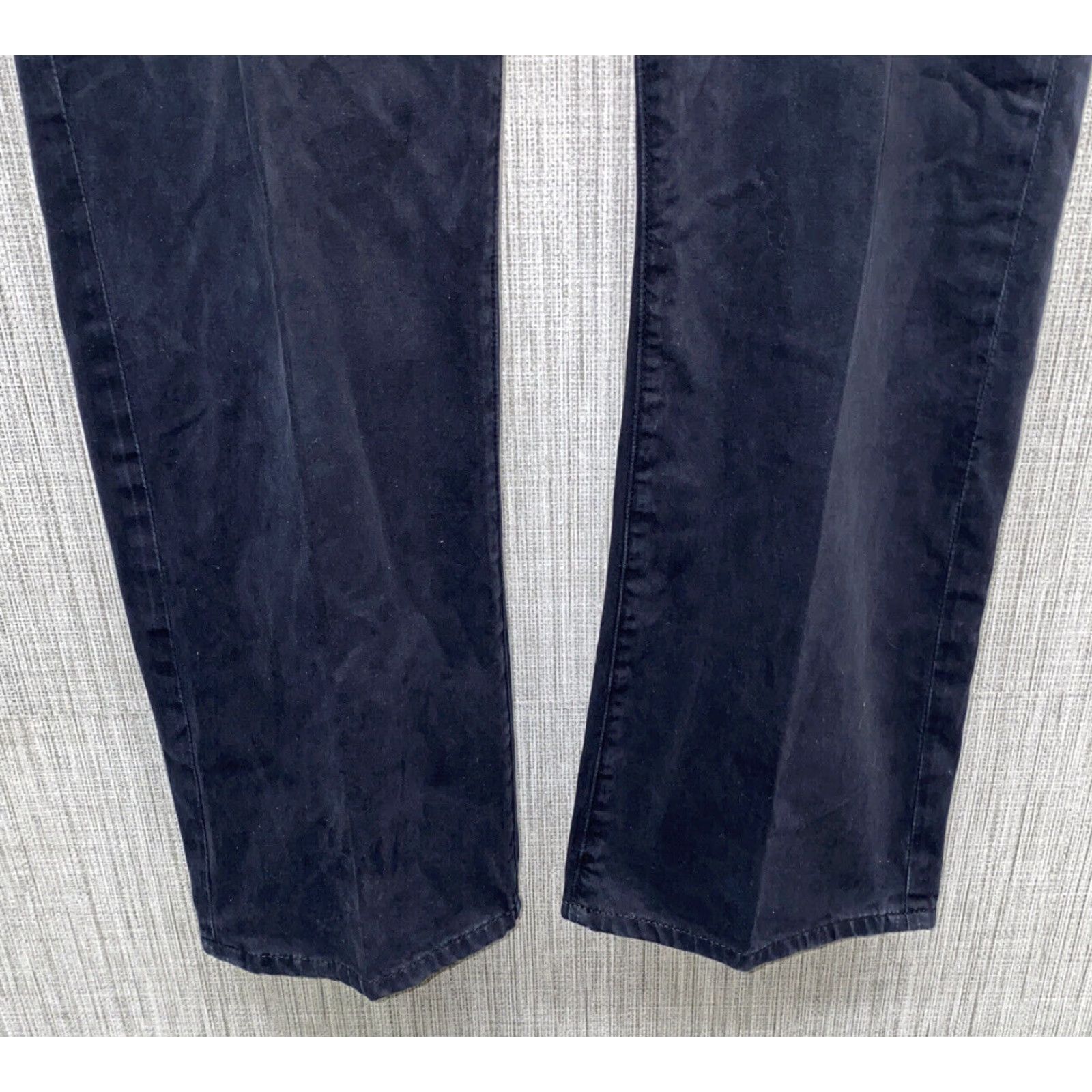 Vintage AG Adriano Goldschmied The Protege Pants Straight Leg USA Made 36 x 28 Black Mens Regular/*Size 36* Size US 36 / EU 52 - 3 Thumbnail