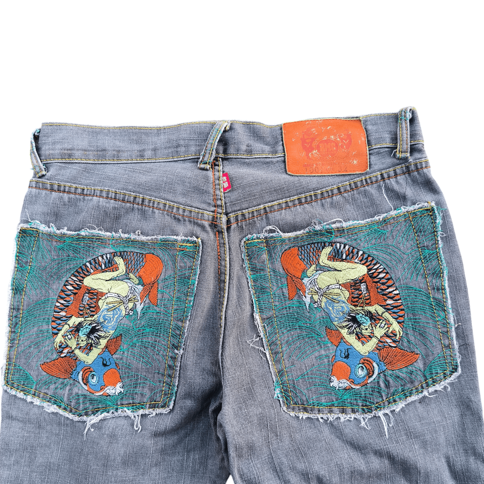 Japanese Brand Red Monkey Company Koi Jeans Size US 32 / EU 48 - 2 Thumbnail