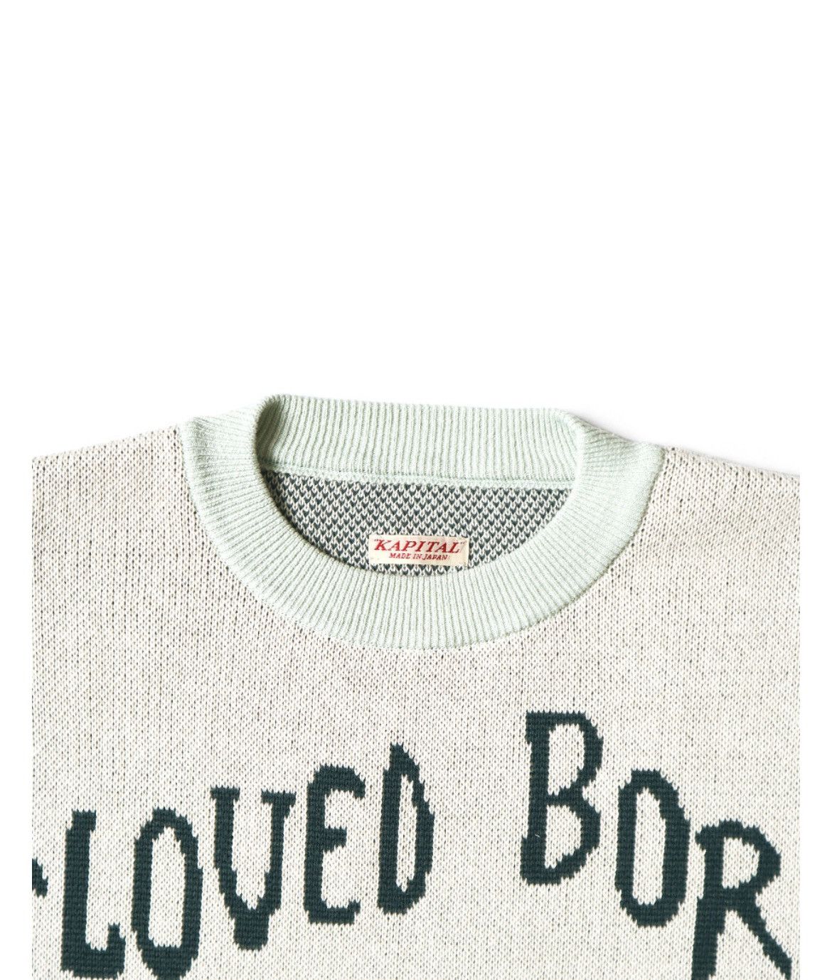Kapital 8G Jacquard Knit Vintage Crew Sweater (BELOVED Mr_) size 3 Size US L / EU 52-54 / 3 - 3 Thumbnail