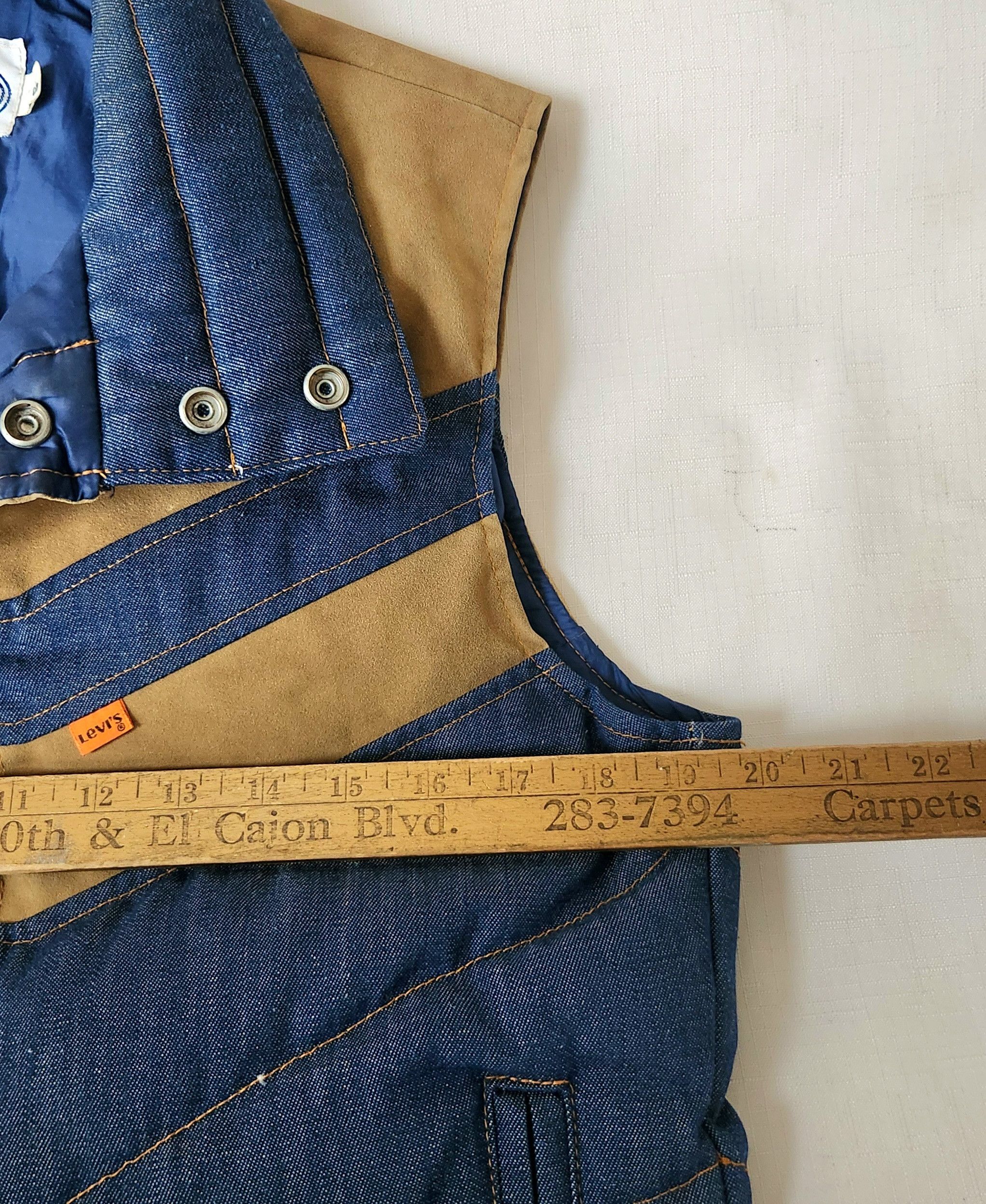 Levi's Levi's Ski True 70s Vintage Vest Chevron Goose Orange Tab Size US S / EU 44-46 / 1 - 13 Thumbnail