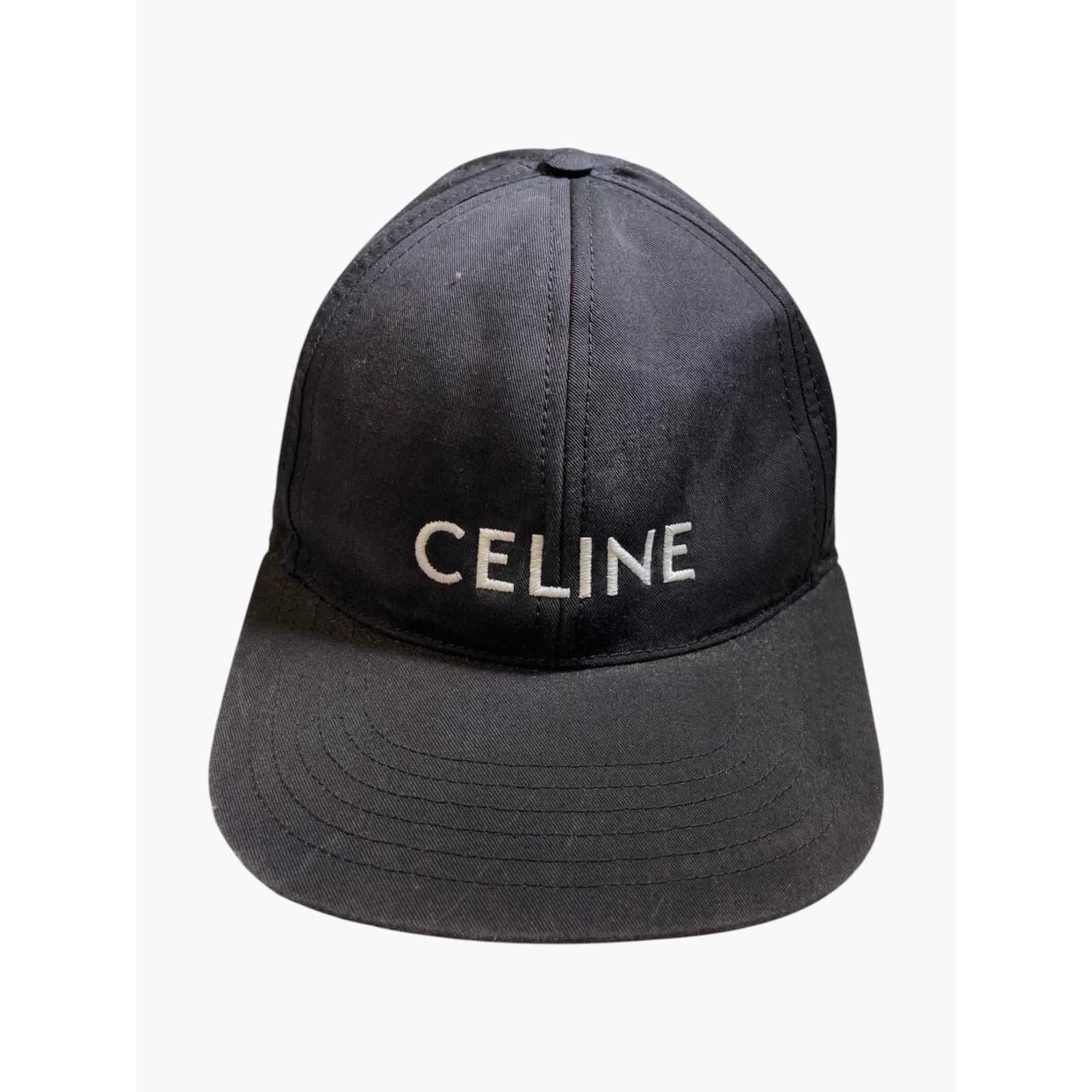 Celine Celine Black & White Hat Size ONE SIZE - 1 Thumbnail