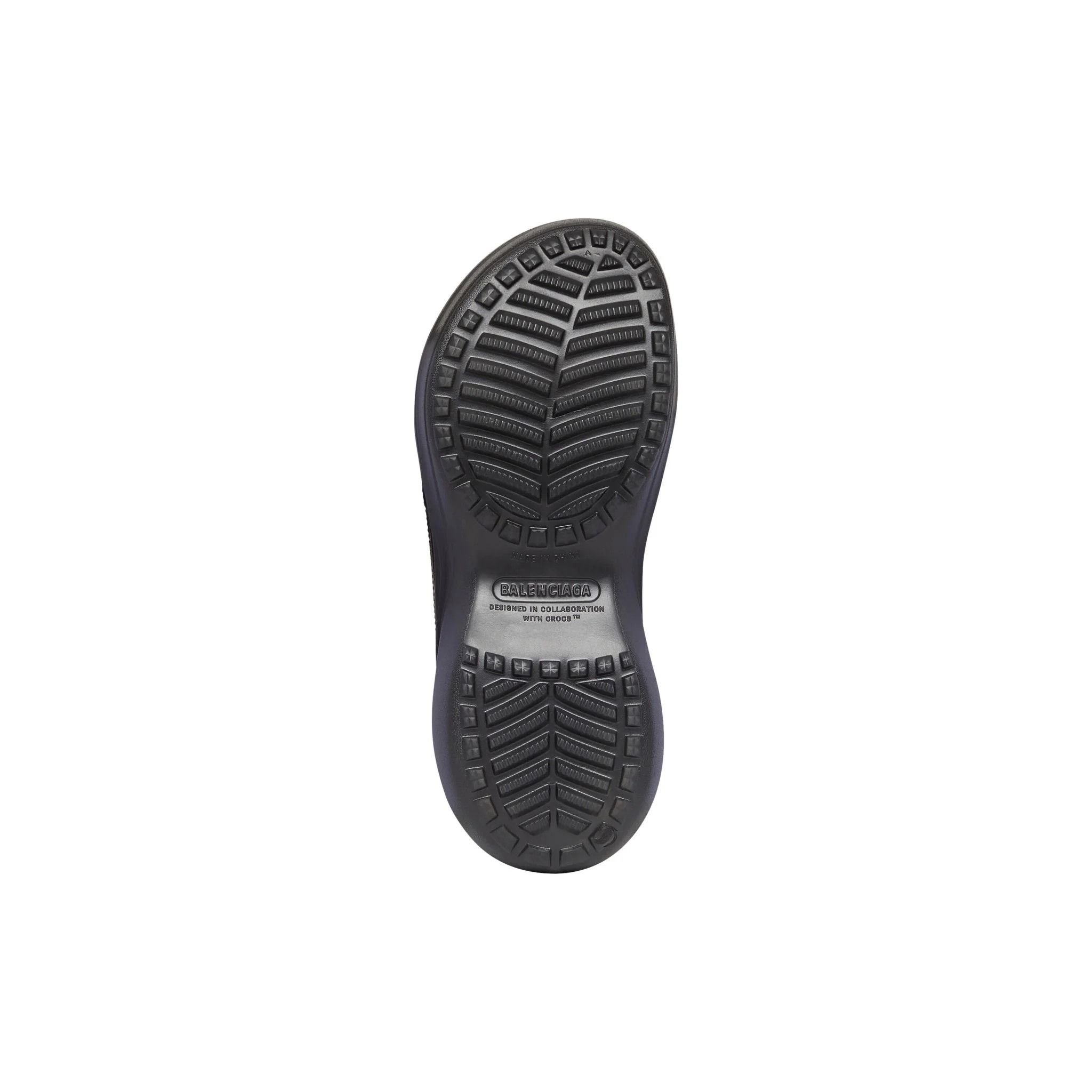 Balenciaga × Crocs o1in1g0225 Pool Crocs™ Slides Sandals in Black Size US 10 / EU 43 - 6 Thumbnail