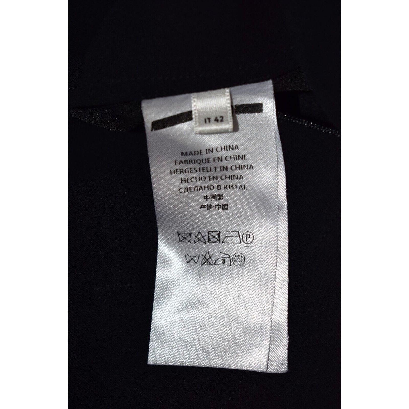 Alexander McQueen McQ ALEXANDER McQUEEN Front Slant Pockets Black Dress Sz 42 Size M / US 6-8 / IT 42-44 - 5 Thumbnail