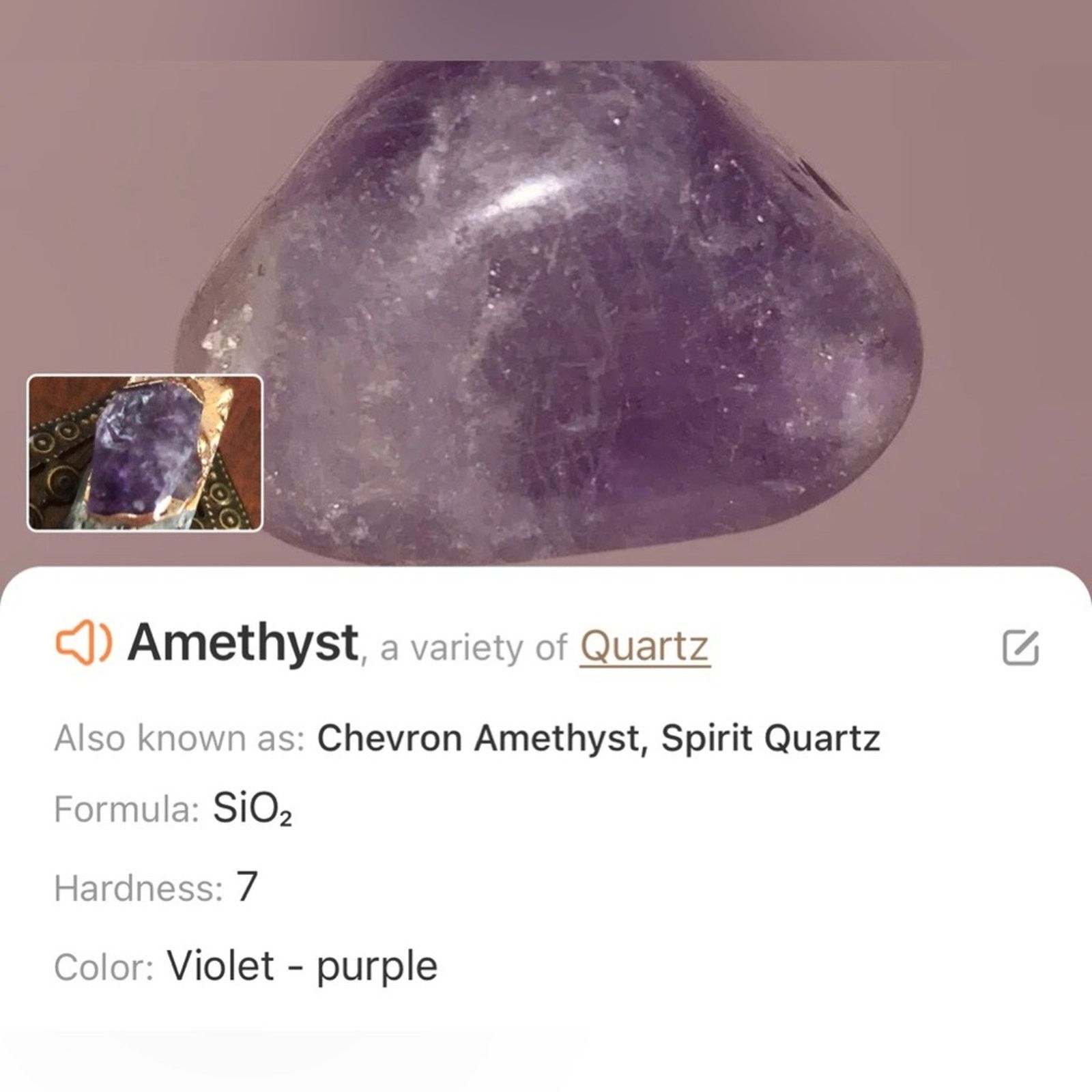 Handmade Handcrafted repurpose kyanite and amethyst Pearl necklace Size ONE SIZE - 13 Thumbnail