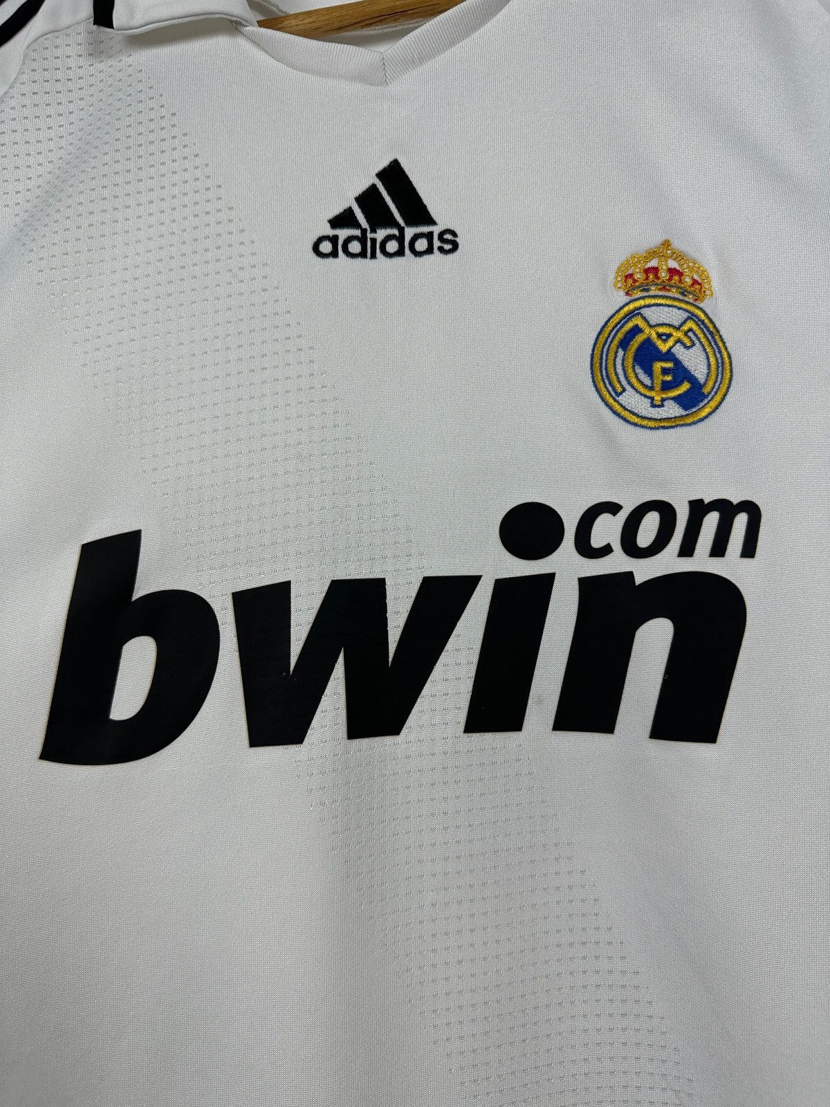 Adidas 2008/09 Adidas FC Real Madrid Vintage Home Soccer Jersey Kit Size US M / EU 48-50 / 2 - 9 Thumbnail