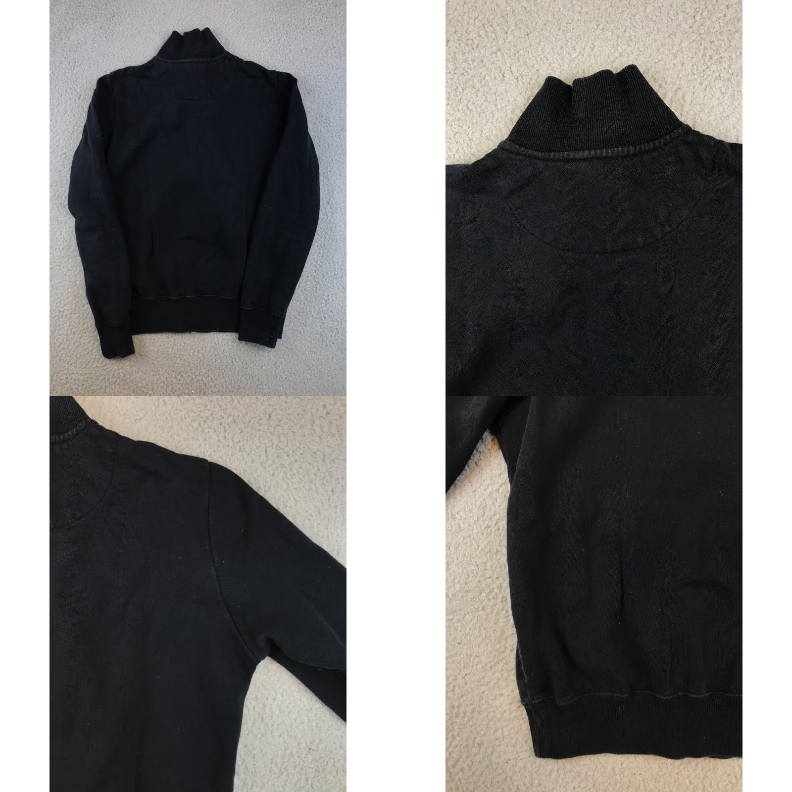 Nike Nike Jacket Women’s Medium Black Full Zip Mock Neck Long Sleeve Pockets Big Logo Size M / US 6-8 / IT 42-44 - 9 Thumbnail