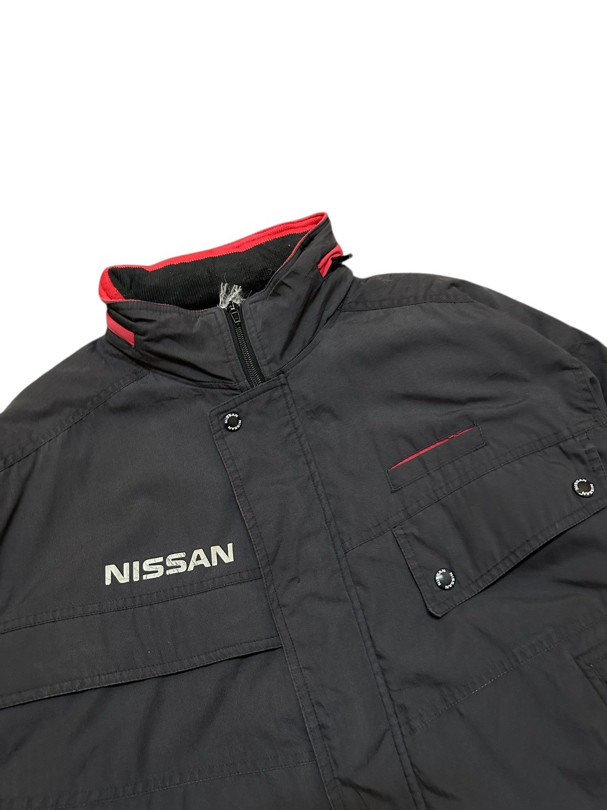 Nissan Vintage Nissan Worker Jacket Bomber Size US M / EU 48-50 / 2 - 2 Thumbnail