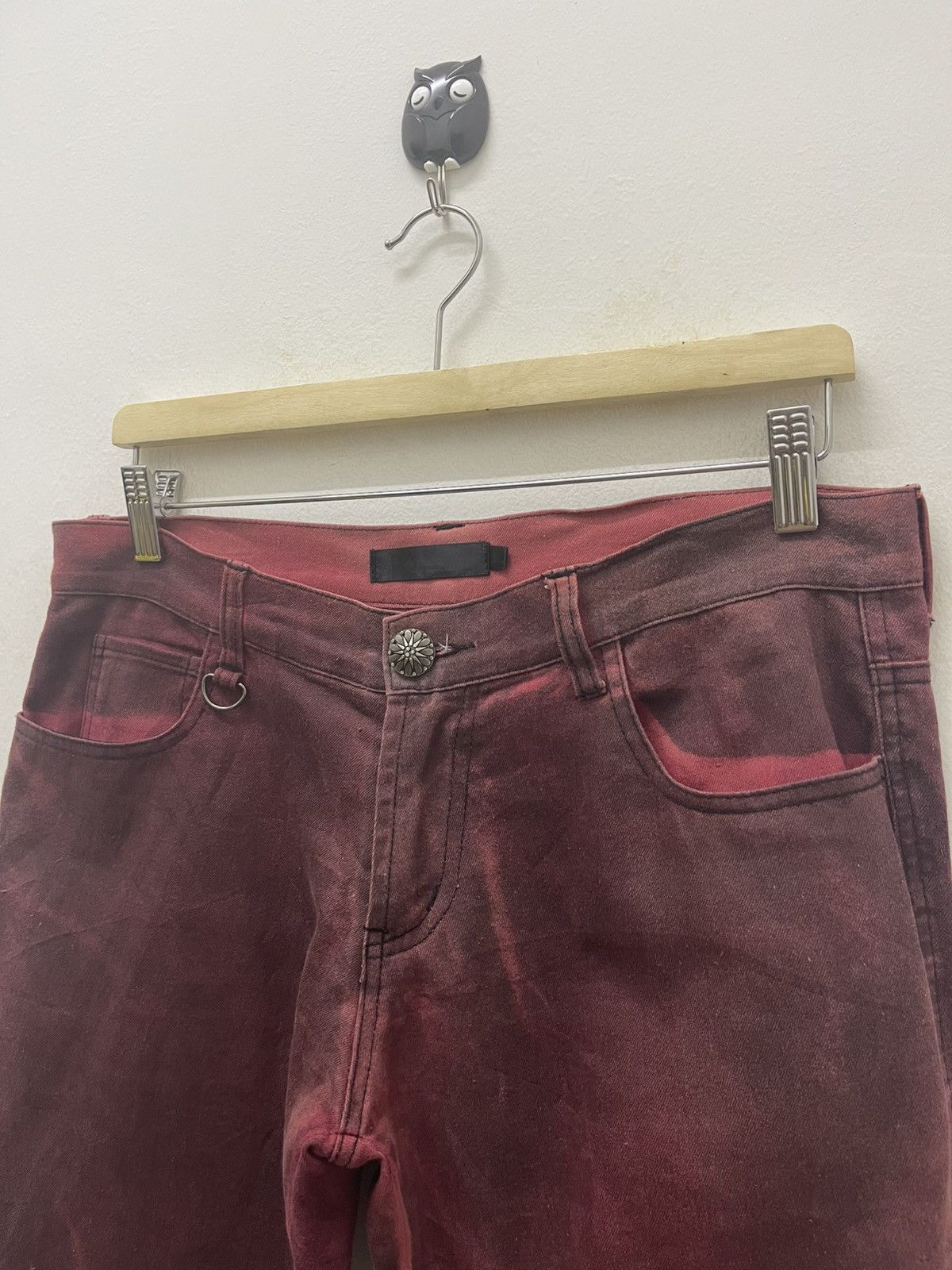 Le Grande Bleu (L.G.B.) Rare Vintage Japanese ROSHELL Seditionaries Punk Goth Size US 33 - 10 Thumbnail