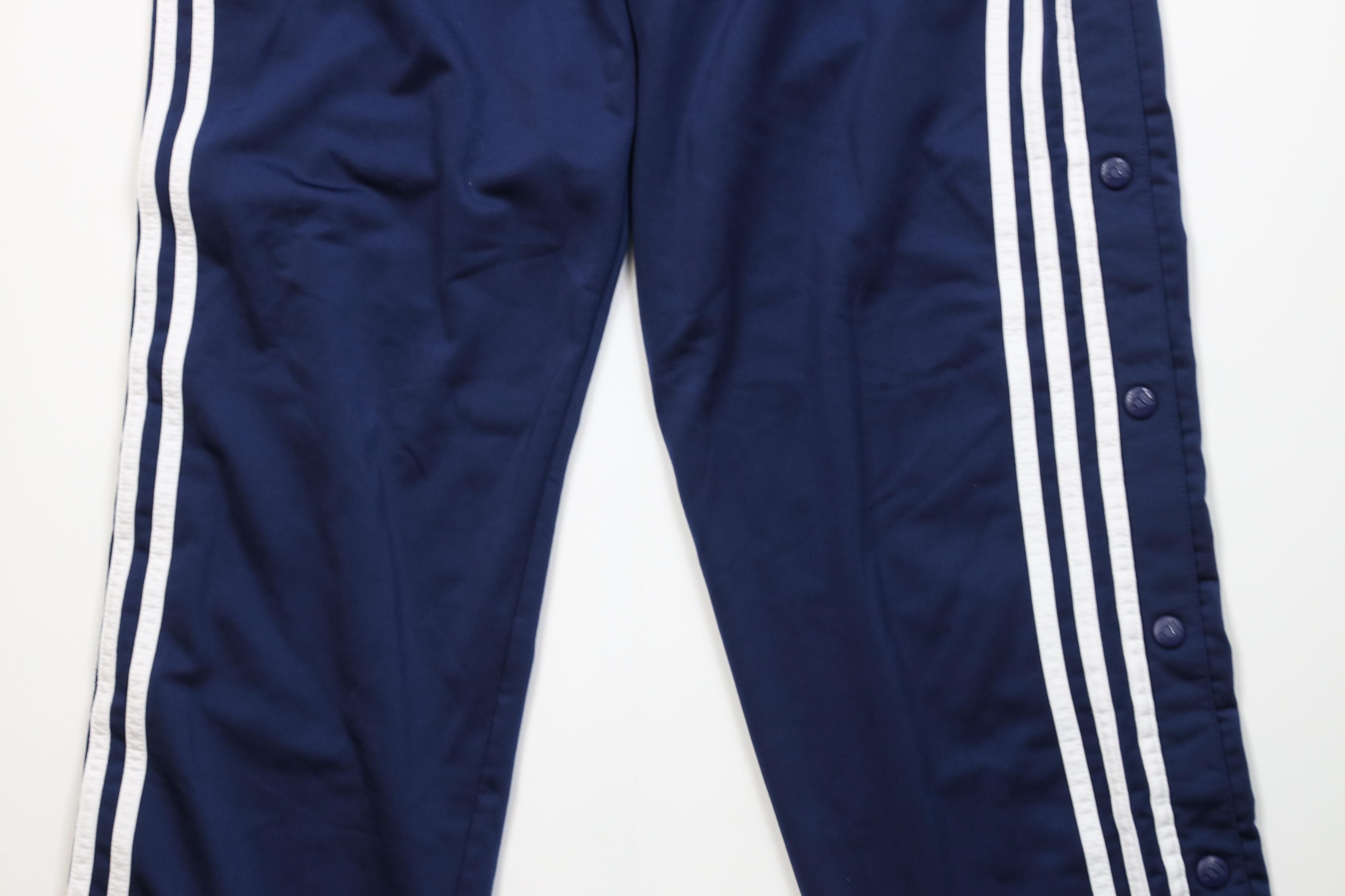 Adidas Vintage Y2K 2001 Adidas Tearaway Sweatpants Pants Blue Size US 36 / EU 52 - 3 Thumbnail