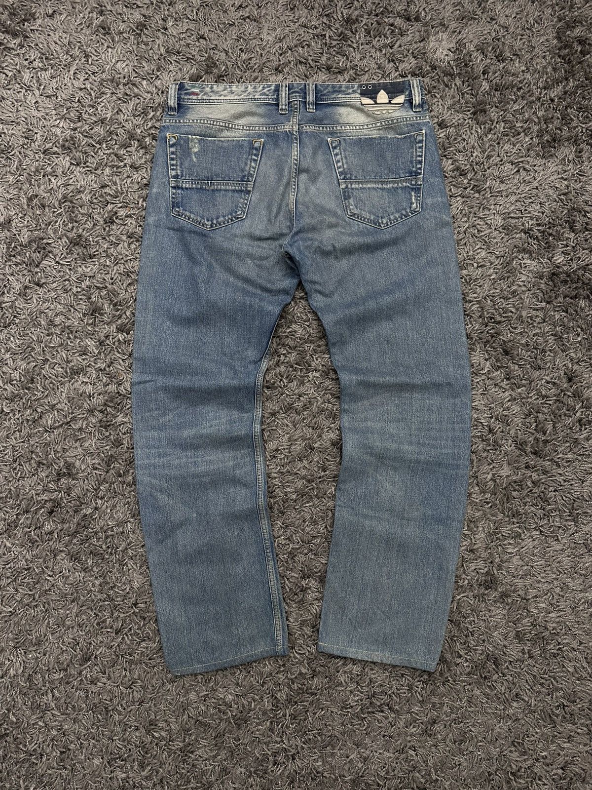 Diesel Diesel x Adidas Vintage Denim Jeans Rare Japan Style Size US 34 / EU 50 - 1 Thumbnail