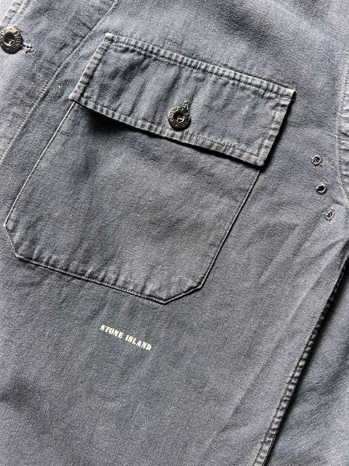 Massimo Osti × Stone Island × Vintage Vtg Stone Island Button Up Light Jacket Size US M / EU 48-50 / 2 - 11 Thumbnail