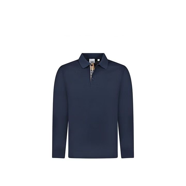 Burberry o1w1db10326 Long Sleeve Polo Shirt in Blue Size US L / EU 52-54 / 3 - 1 Preview