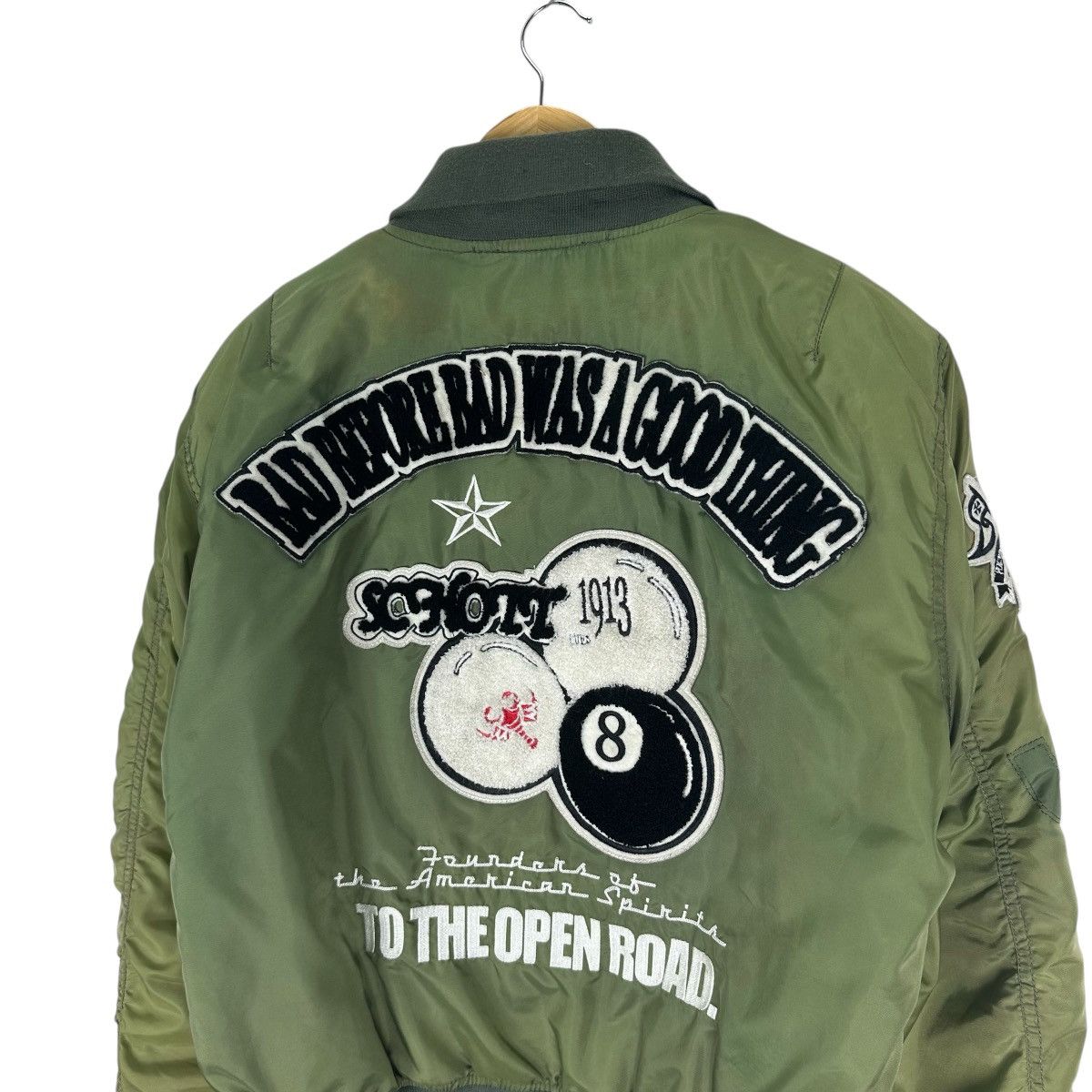 Schott SCHOTT MA1 BOMBER FLYER JACKET Size US M / EU 48-50 / 2 - 7 Thumbnail