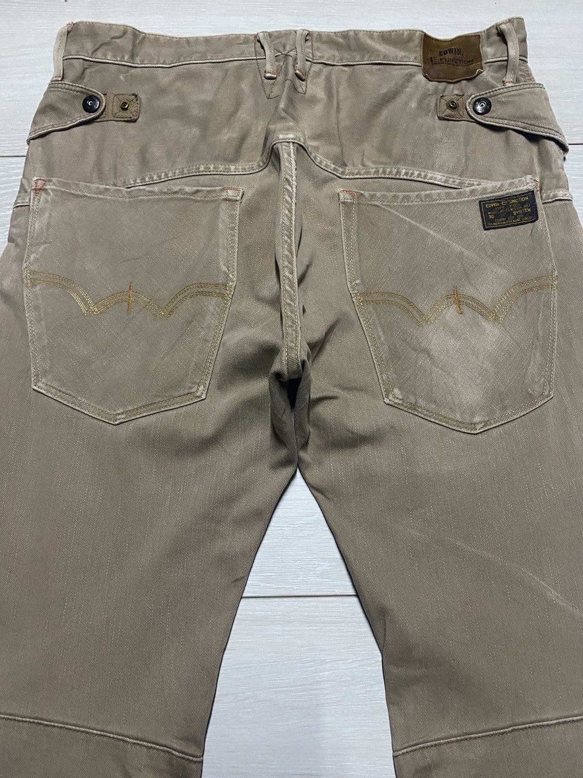 Edwin Vintage Edwin E Function Khakis Curve Leg Jeans Size US 35 - 4 Thumbnail