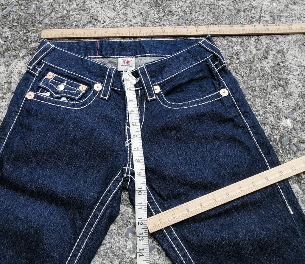 Other True Religion Rainbow Joey Bootcut Denim Jeans Size 30" / US 8 / IT 44 - 4 Thumbnail