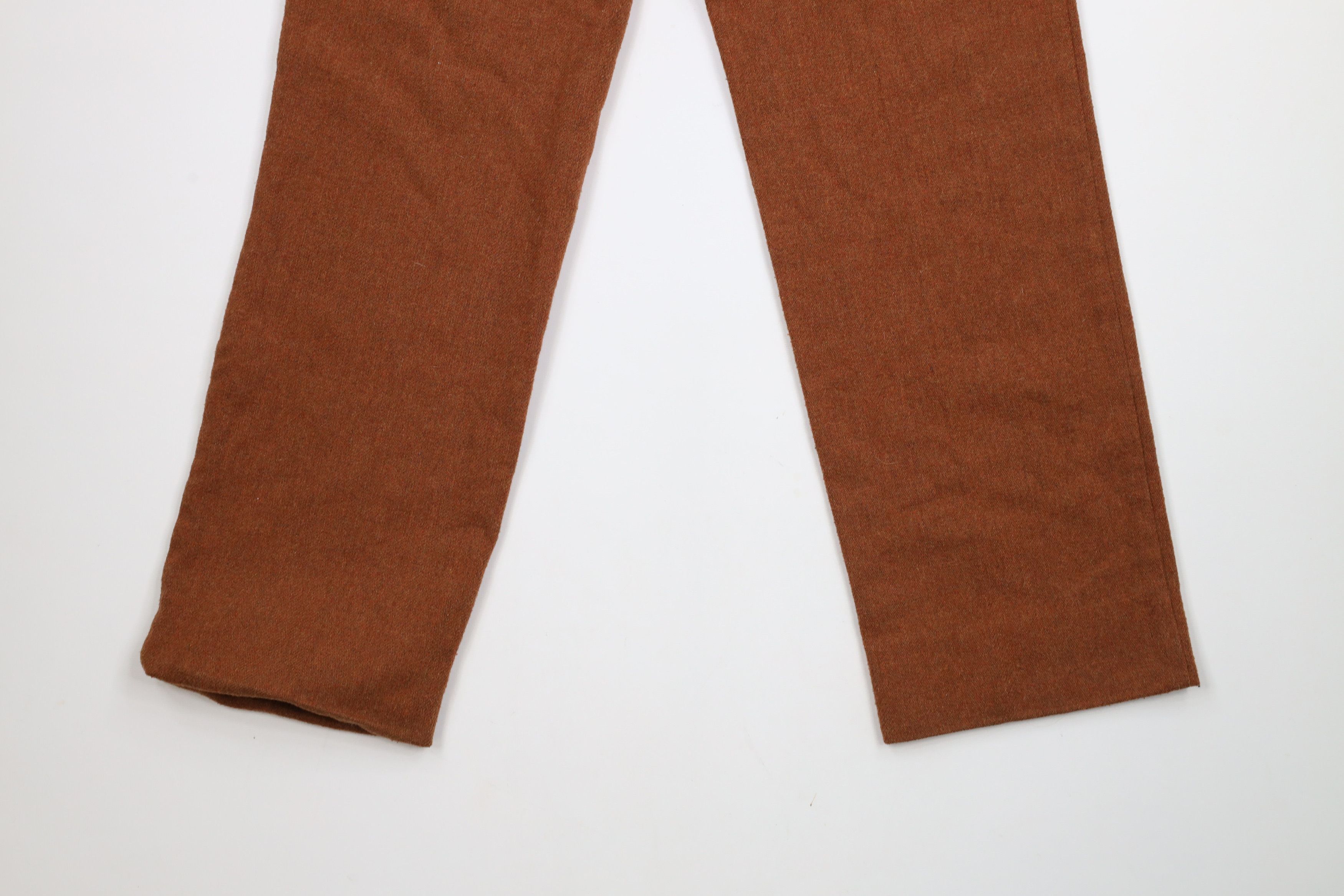 Vintage Vintage 70s Streetwear Wool Tweed Chino Pants Union Made Size 30" / US 8 / IT 44 - 13 Thumbnail