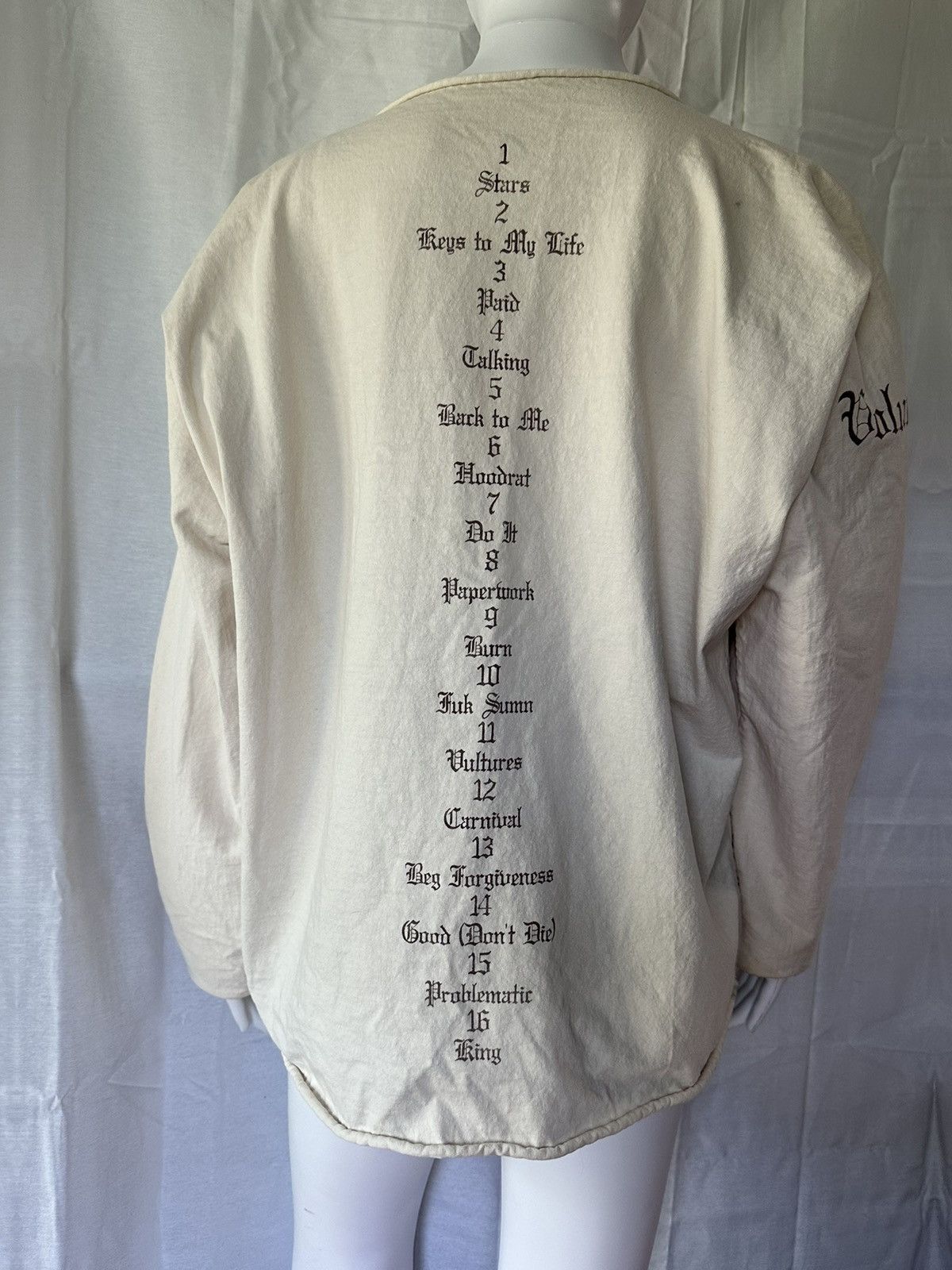 Yeezy Yeezy Vultures Long T Size US M / EU 48-50 / 2 - 7 Thumbnail