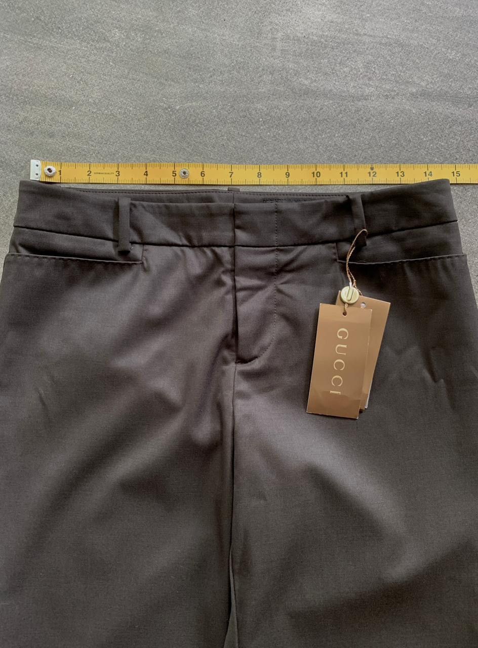Gucci FREE TAX! BNWT Straight semi Flared Trousers Size US 29 - 15 Thumbnail
