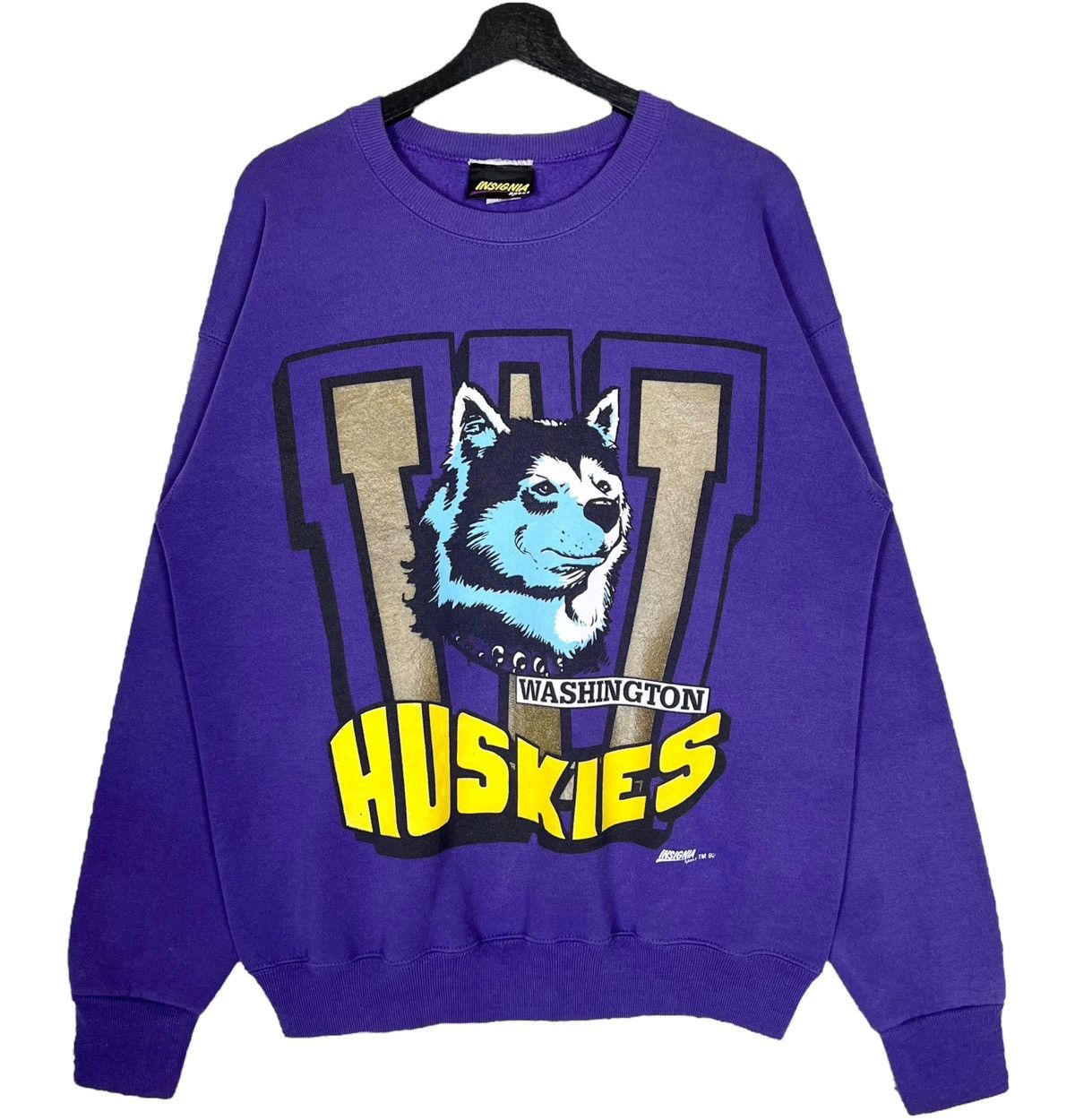 Vintage Vintage 1992 Washington Huskies University Sweatshirt Size US L / EU 52-54 / 3 - 1 Thumbnail