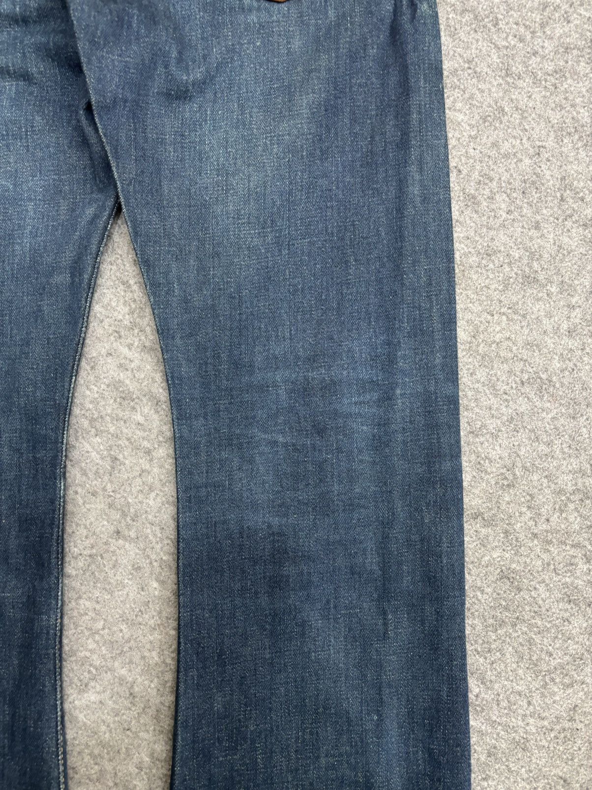 Jelado 💥Sturdy Flare💥Archival Jelado Japan Flare Biker Denim F603 Size US 27 - 16 Thumbnail