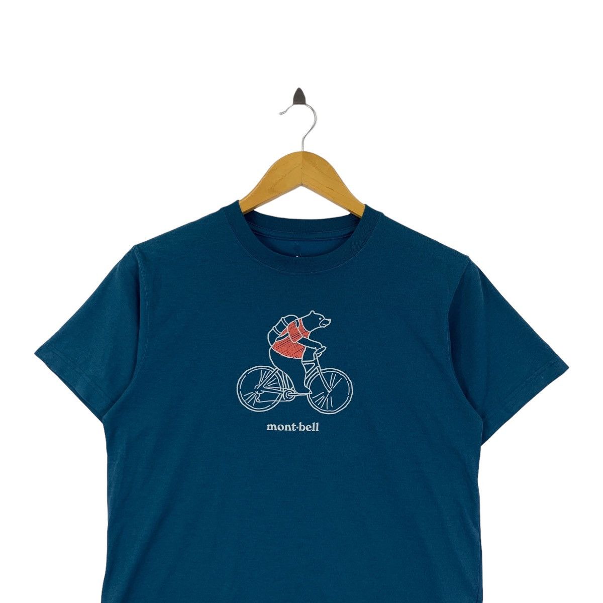 Montbell MONTBELL BEAR OUTDOOR Cycle Nature Tee Shirt Top Camping Size US S / EU 44-46 / 1 - 2 Thumbnail